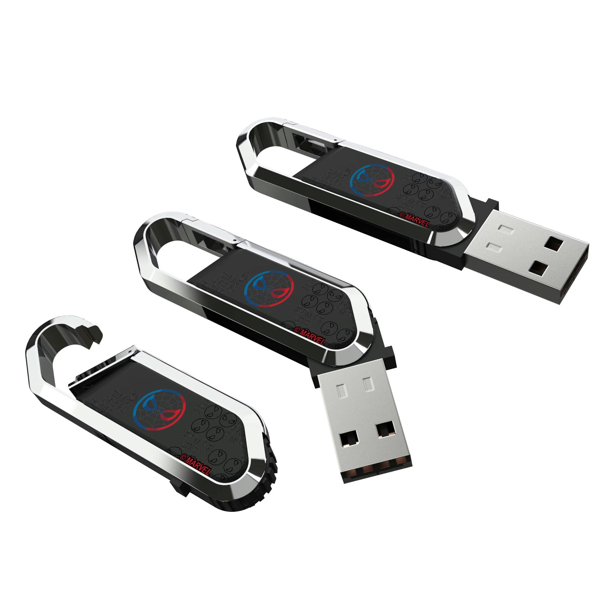 Marvel Spider-Man Sigil USB 64GB Clip Style Flash Drive