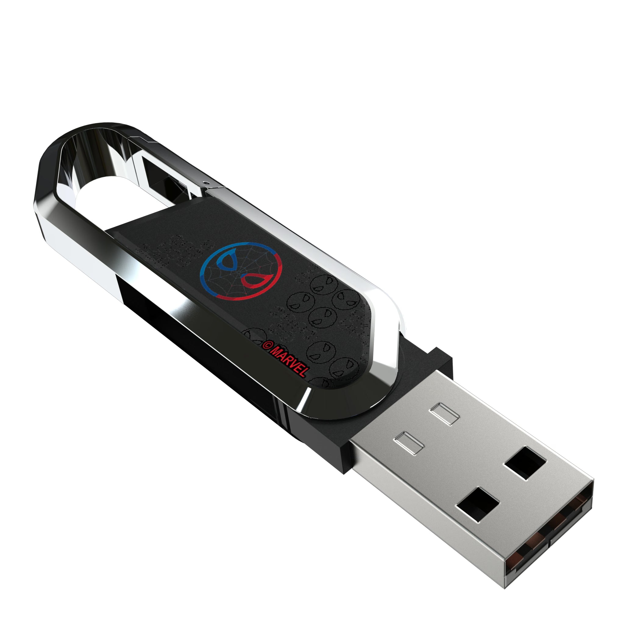 Marvel Spider-Man Sigil USB 64GB Clip Style Flash Drive
