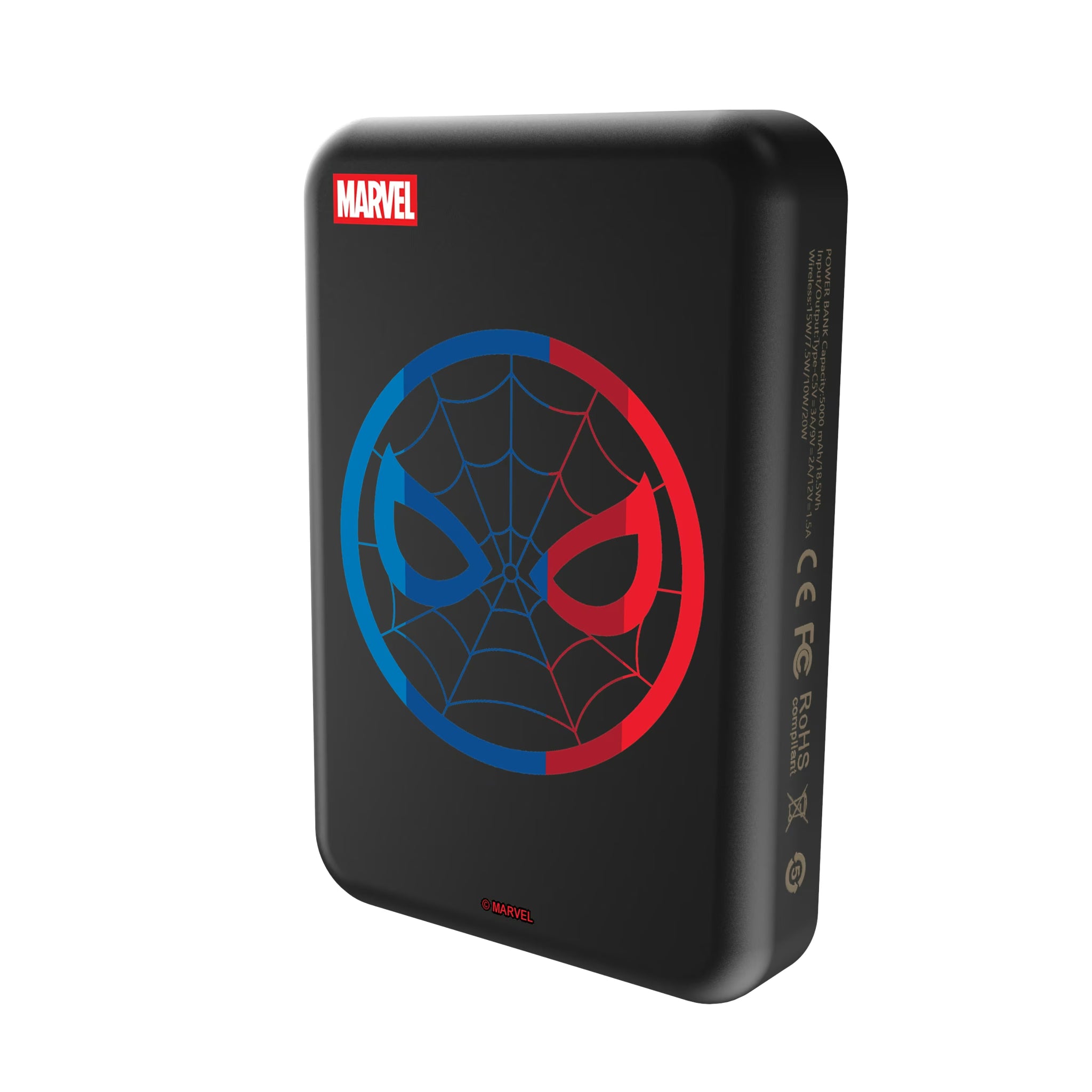Marvel Spider-Man Sigil Wireless Mag Power Bank