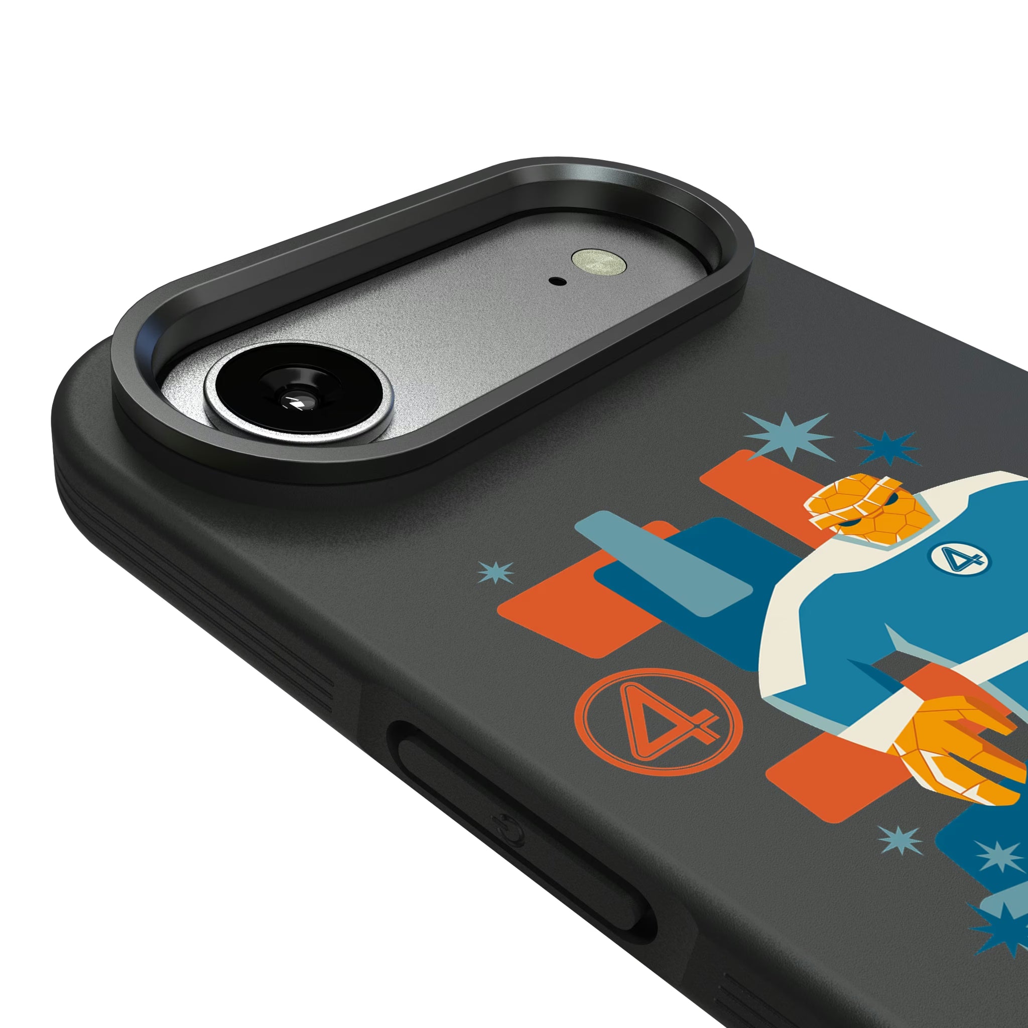 Marvel The Thing Badge iPhone Bump Phone Case for Apple iPhone - Detail#Device_iPhone Air
