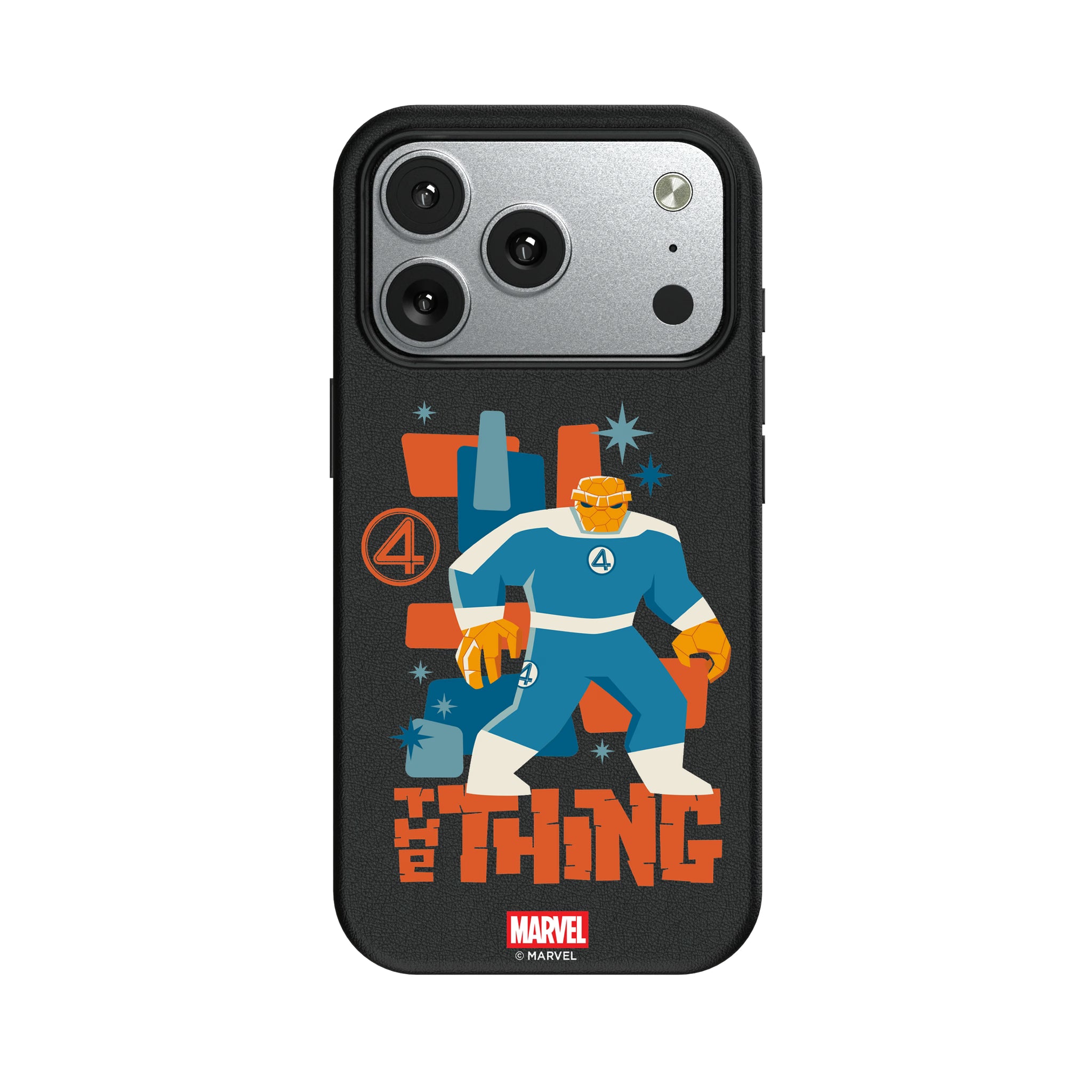 Marvel The Thing Badge iPhone MagSafe Compatible Phone Case for Apple iPhone#Device_iPhone 17 Pro