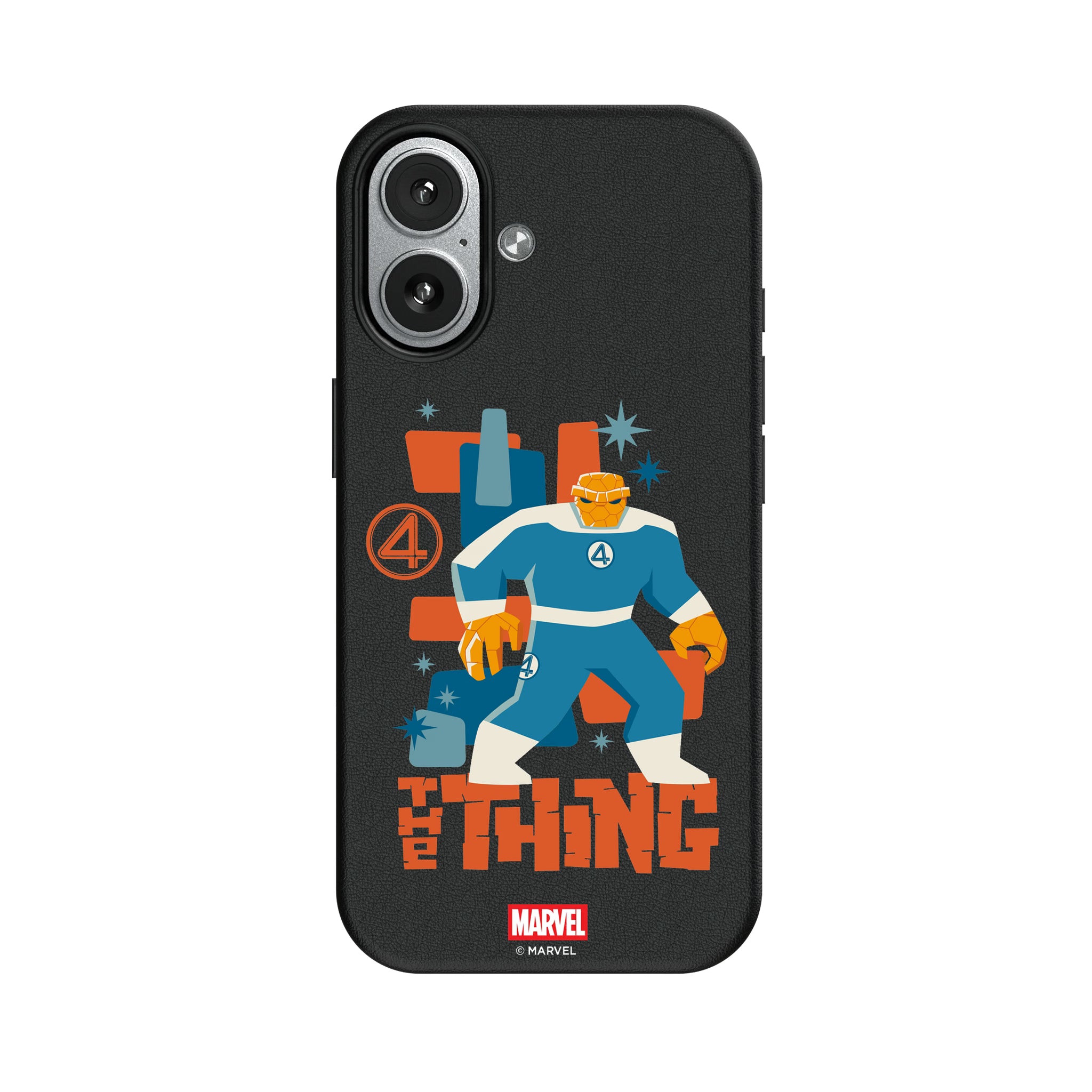 Marvel The Thing Badge iPhone MagSafe Compatible Phone Case for Apple iPhone#Device_iPhone 17