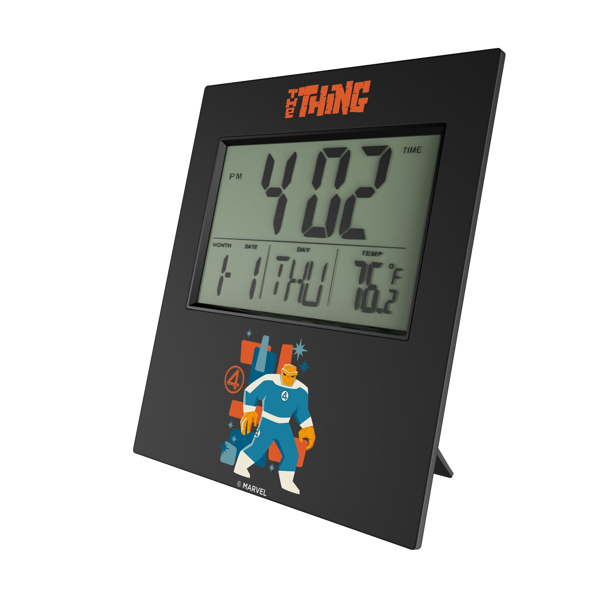 Marvel The Thing Badge Wall Clock