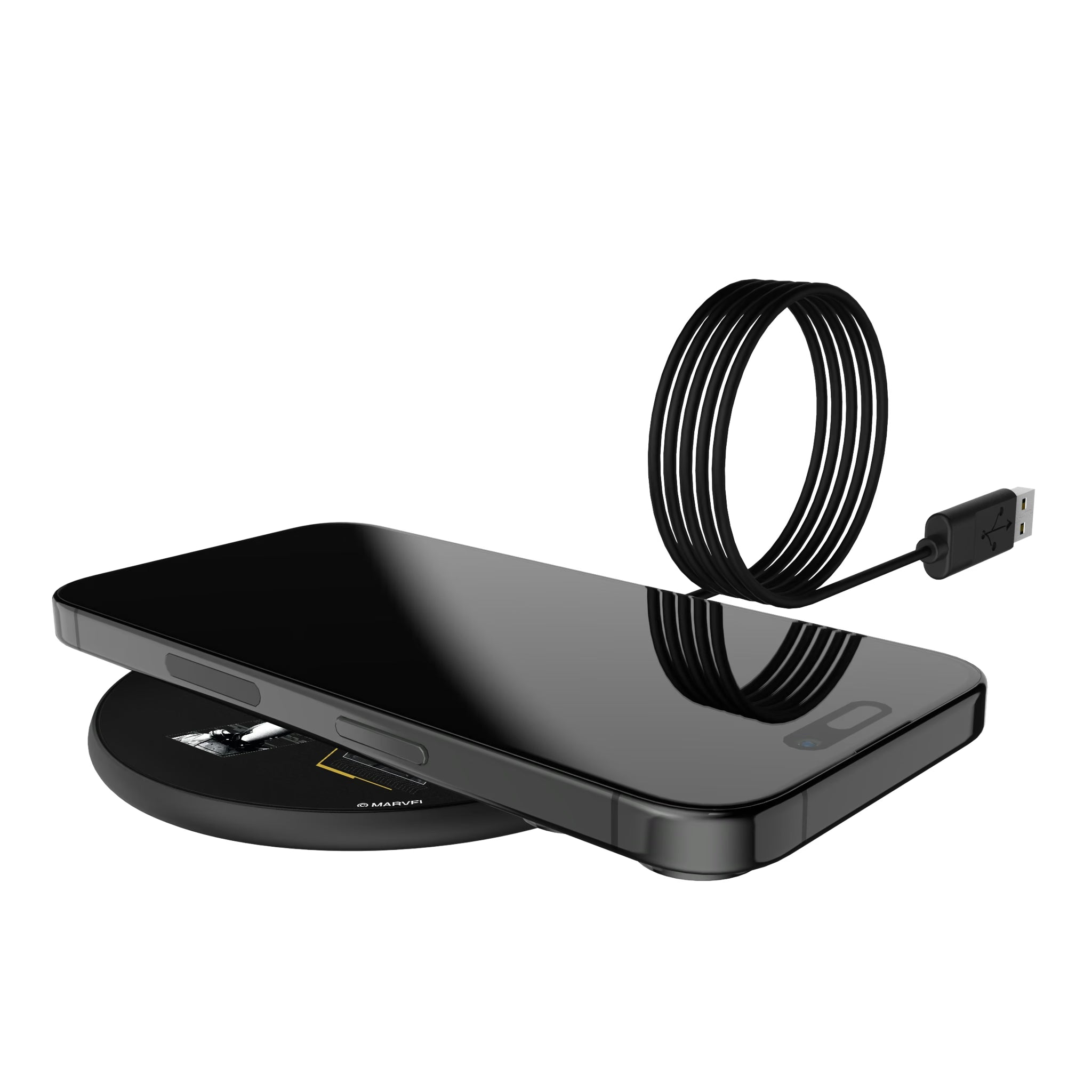 Marvel Thunderbolts Badge 15-Watt Wireless Charger - Lifestyle