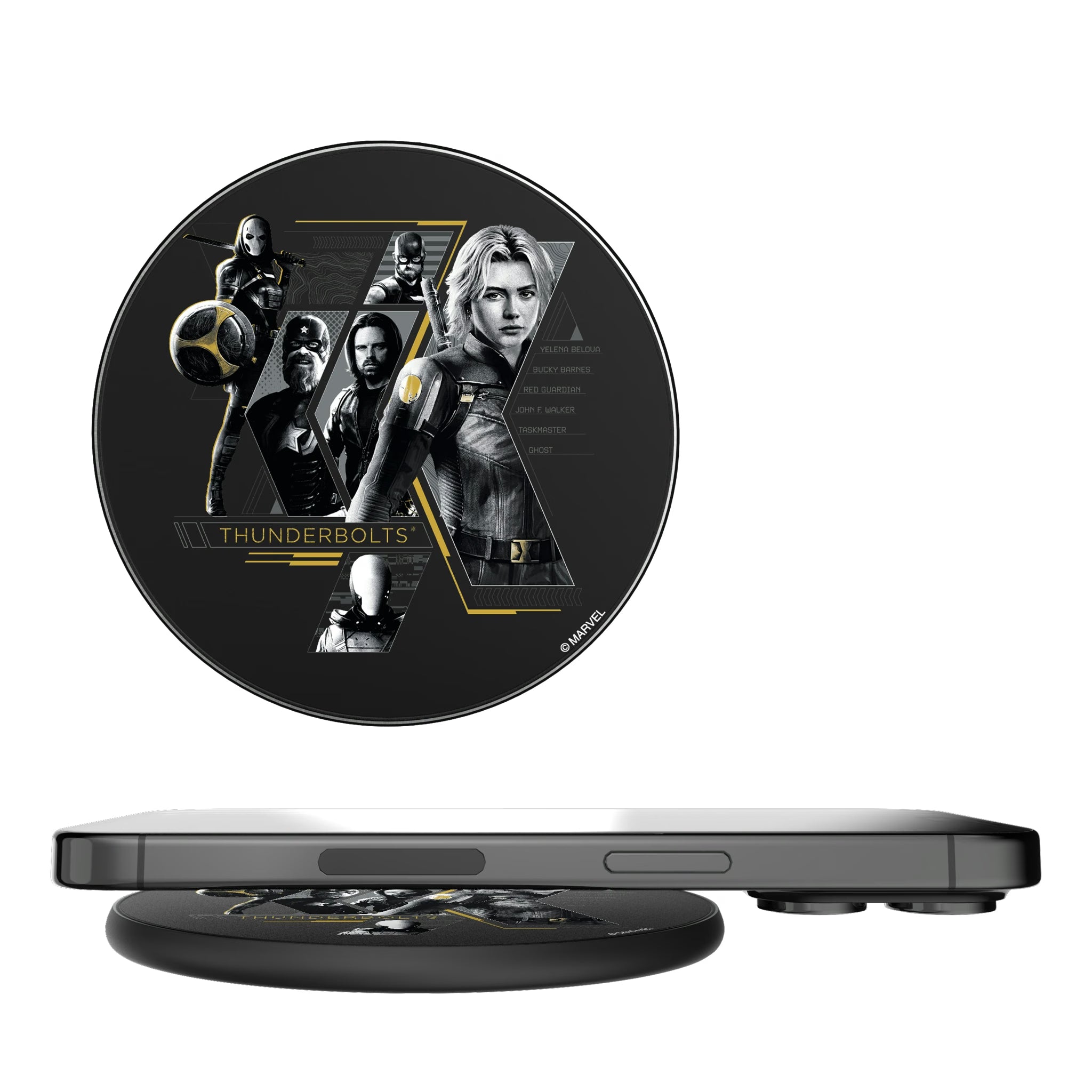 Marvel Thunderbolts Badge 15-Watt Wireless Charger