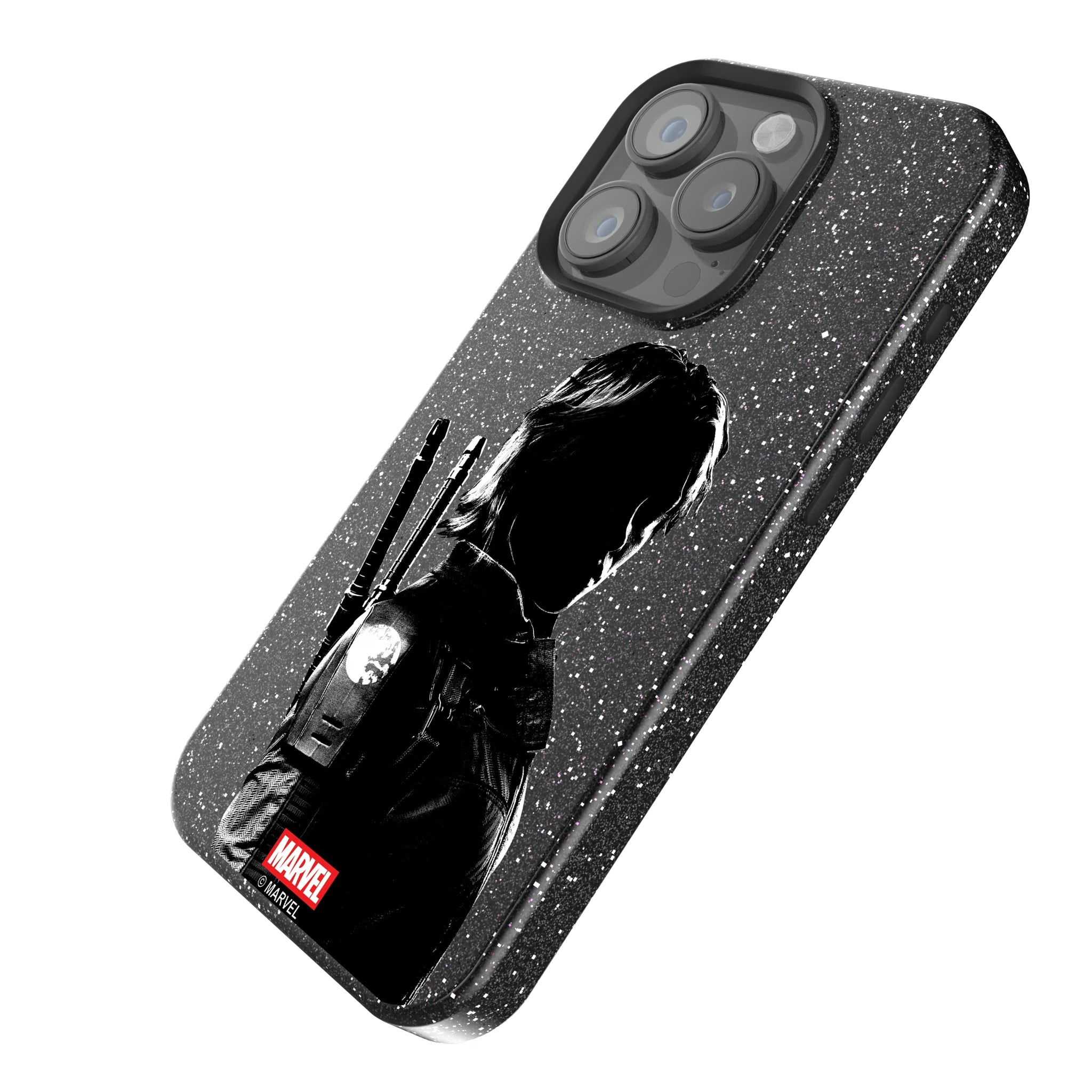 Marvel Thunderbolts Badge iPhone Bling Phone Case for Apple iPhone - Isometric View