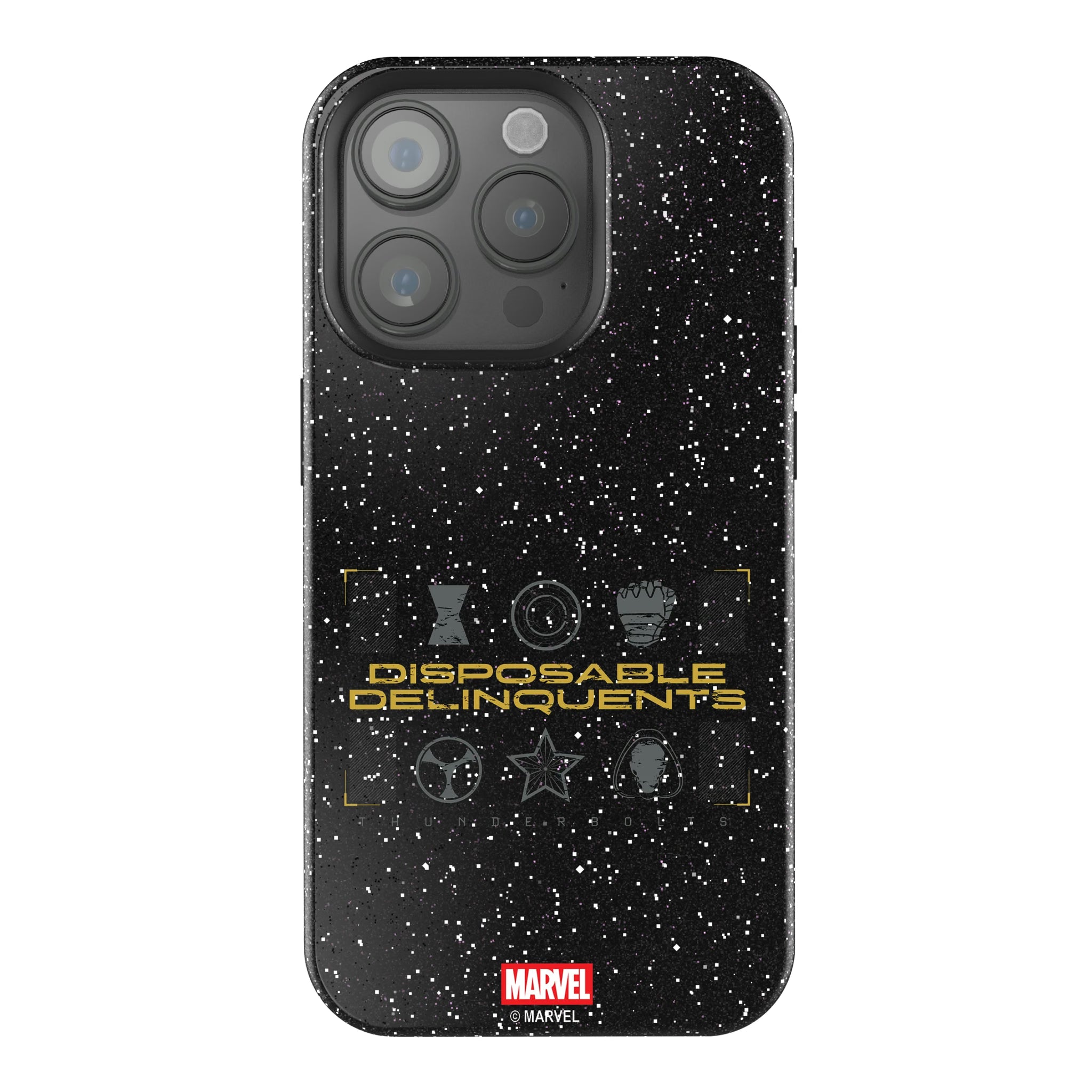 Marvel Thunderbolts Badge iPhone Bling Phone Case for Apple iPhone