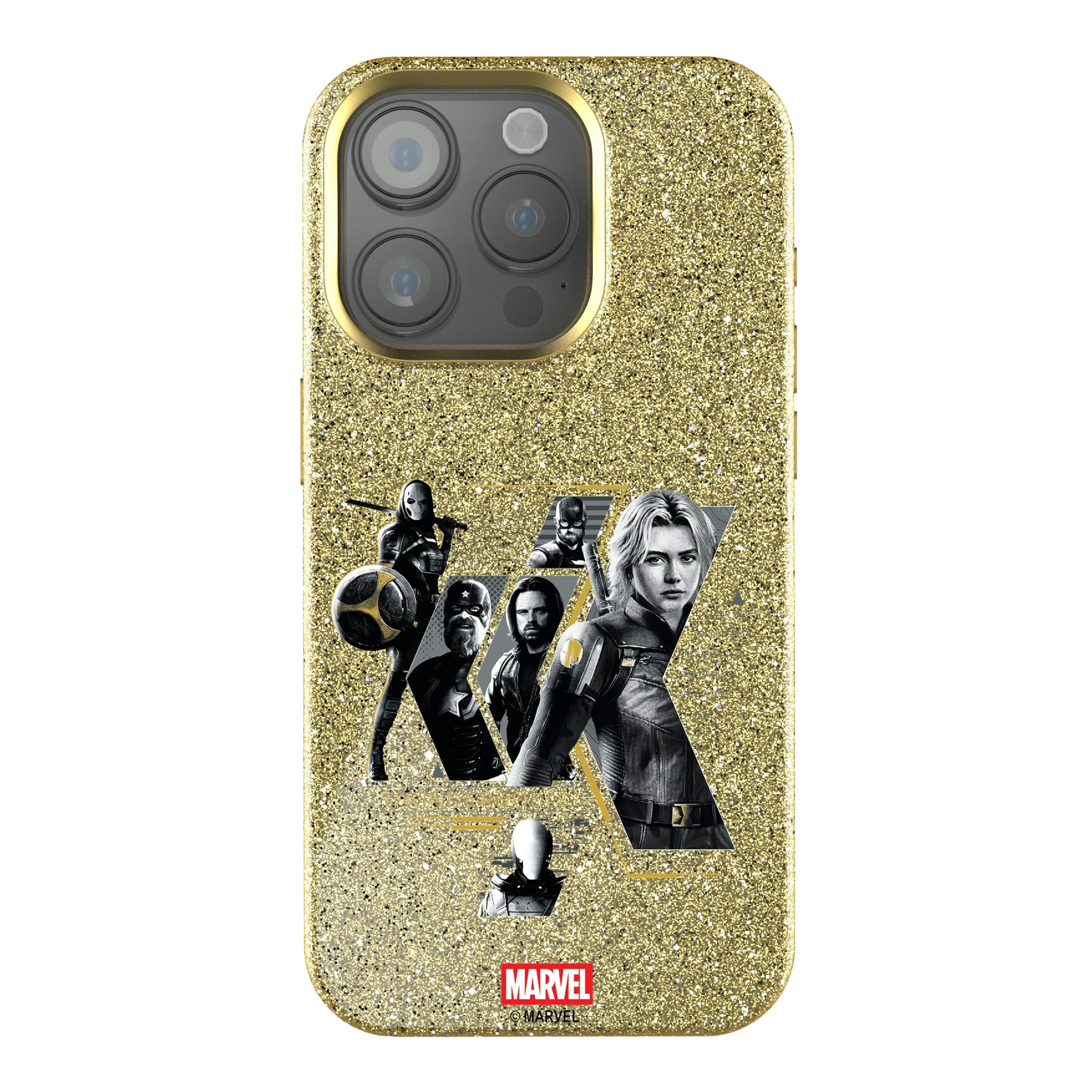 Marvel Thunderbolts Badge iPhone Bling Phone Case for Apple iPhone