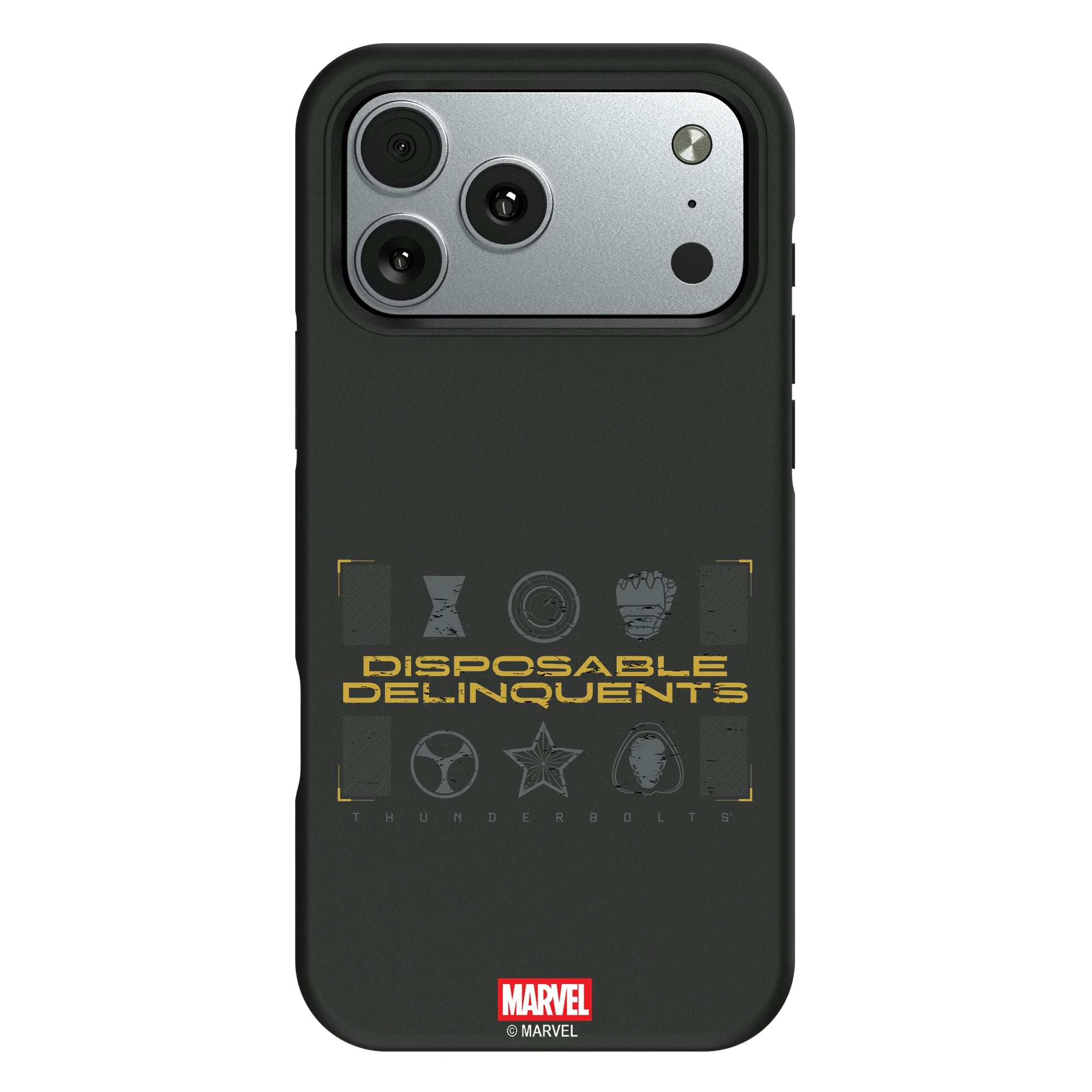 Marvel Thunderbolts Badge iPhone Bump Phone Case for Apple iPhone#Device_iPhone 17 Pro Max