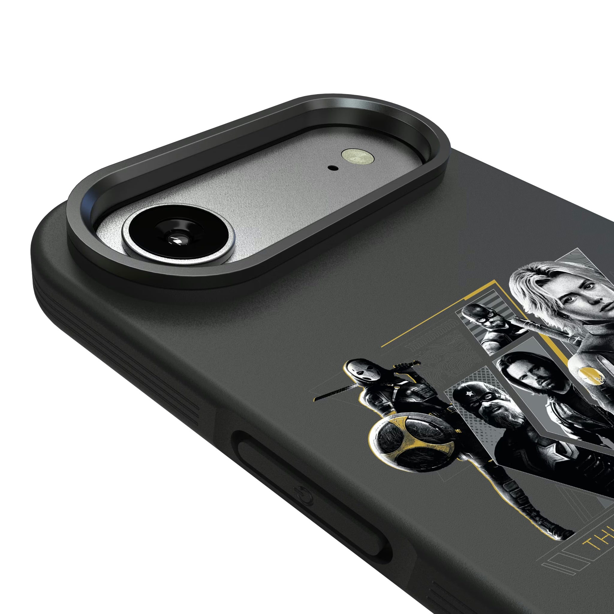 Marvel Thunderbolts Badge iPhone Bump Phone Case for Apple iPhone - Detail#Device_iPhone Air