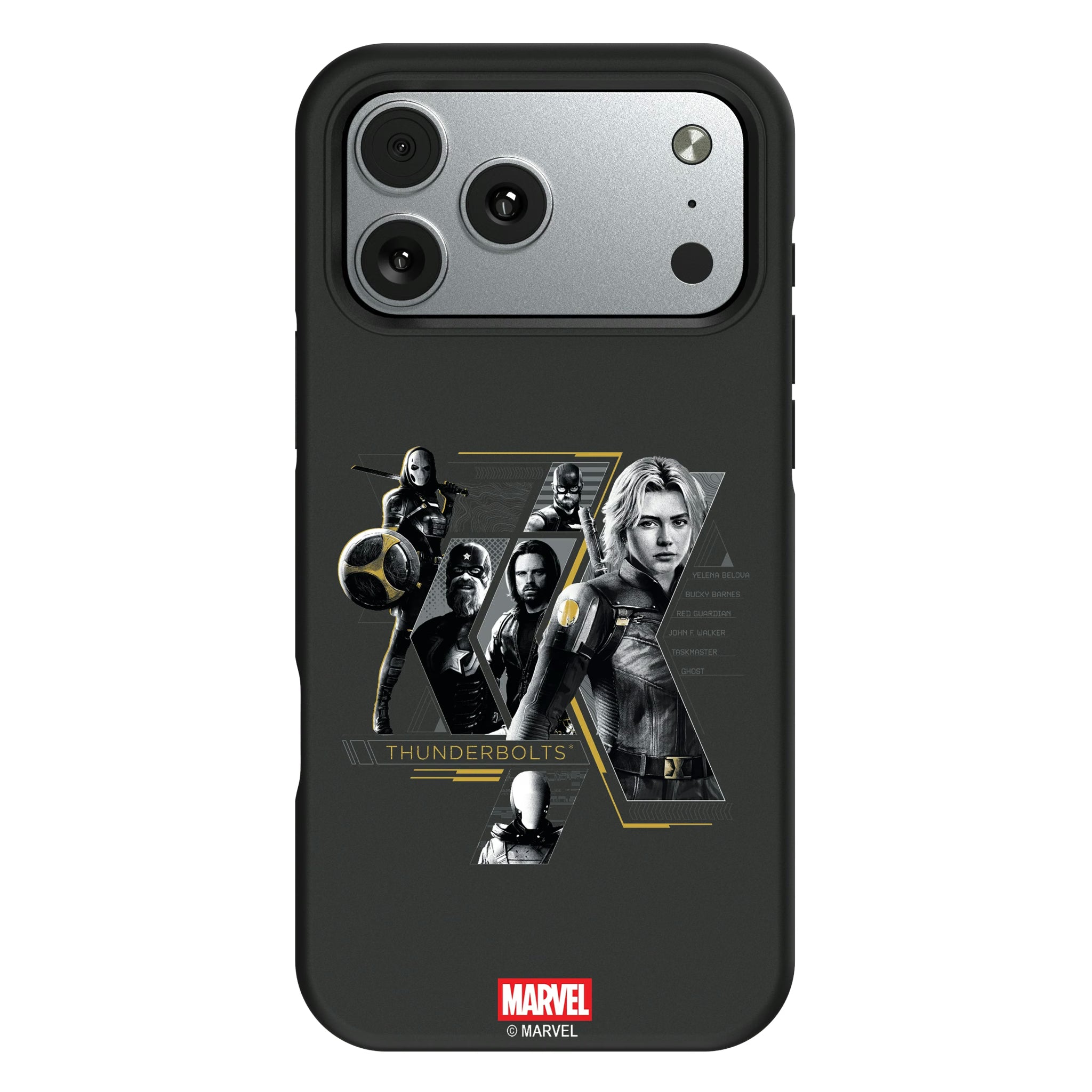 Marvel Thunderbolts Badge iPhone Bump Phone Case for Apple iPhone#Device_iPhone 17 Pro Max