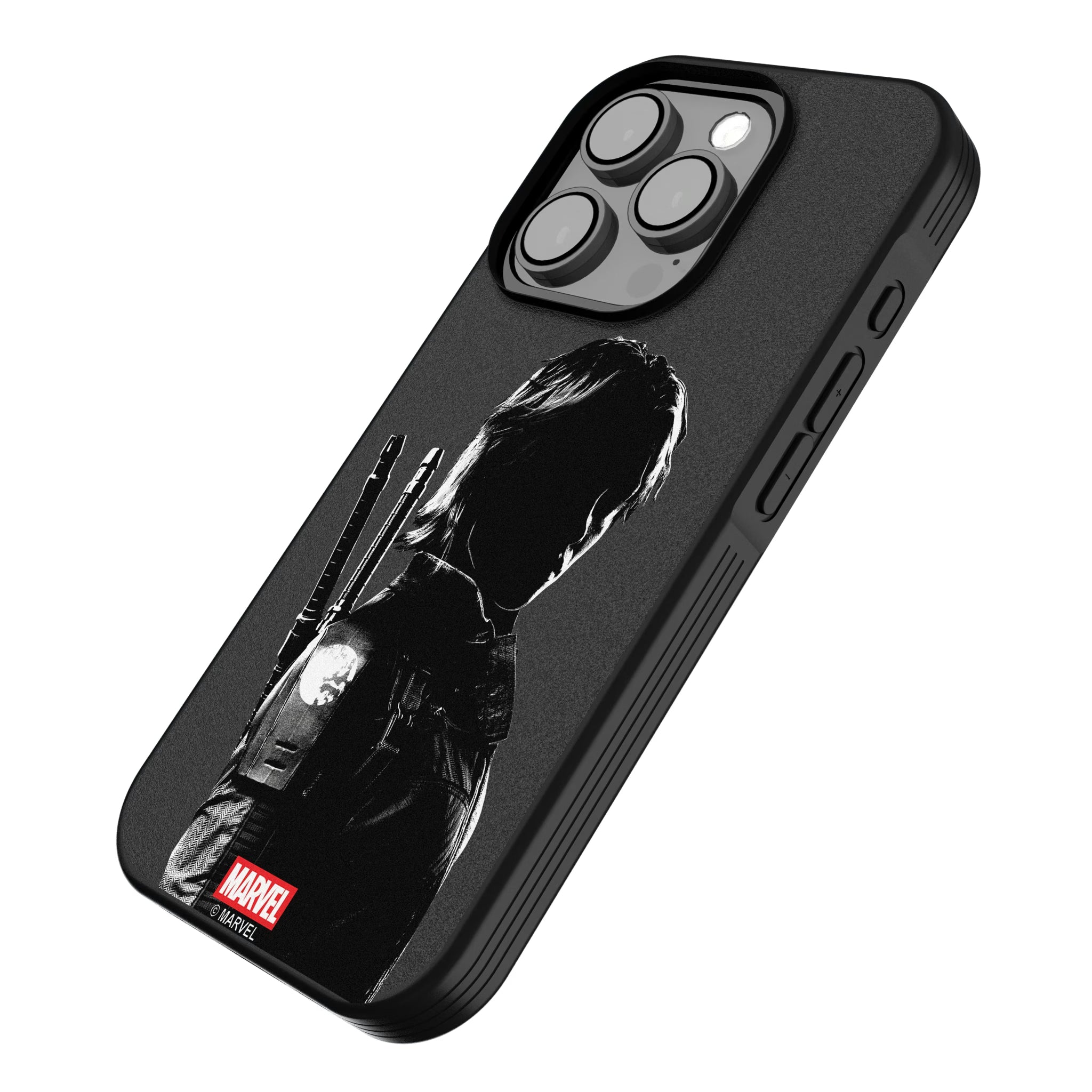 Marvel Thunderbolts Badge iPhone Bump Phone Case for Apple iPhone - Isometric View