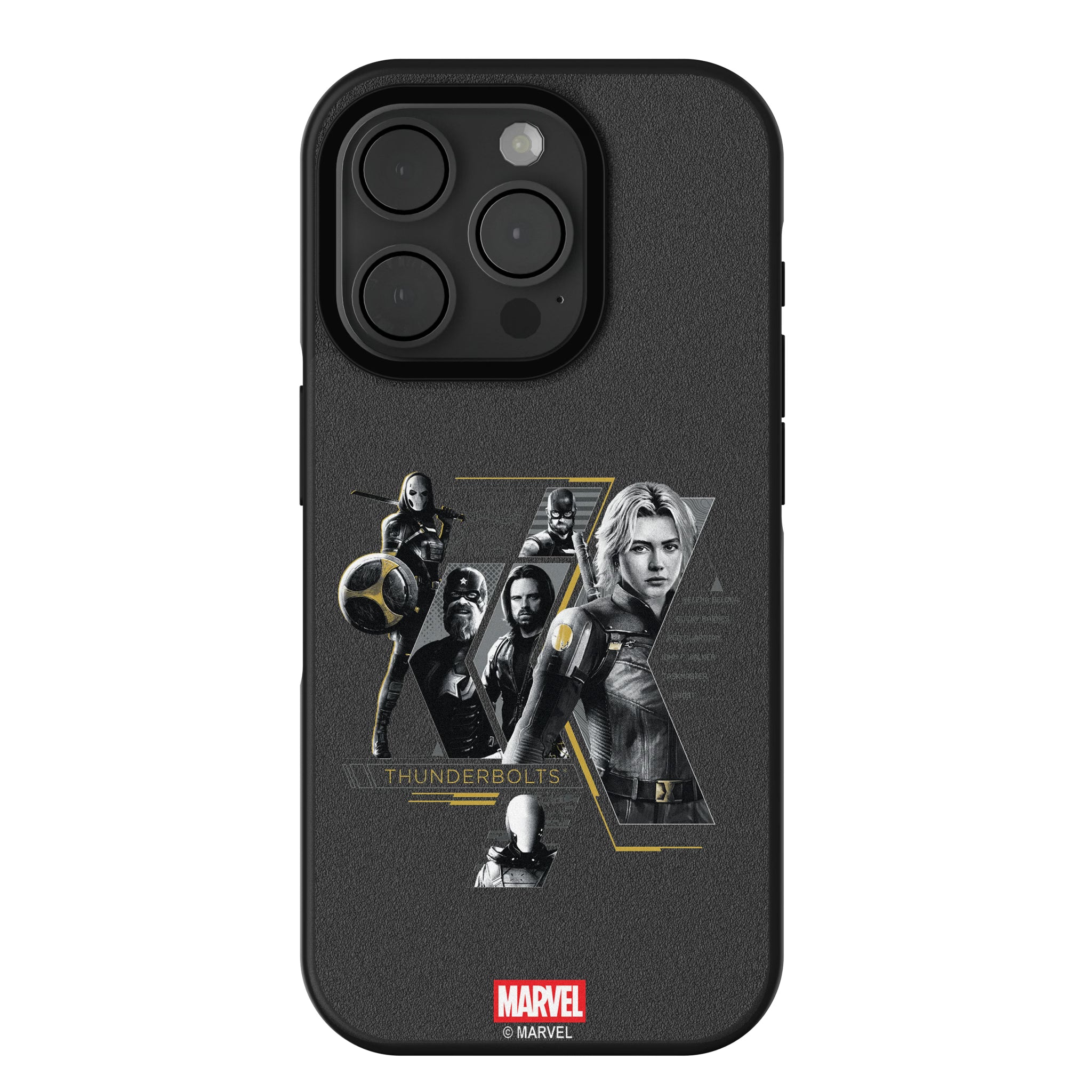 Marvel Thunderbolts Badge iPhone Bump Phone Case for Apple iPhone