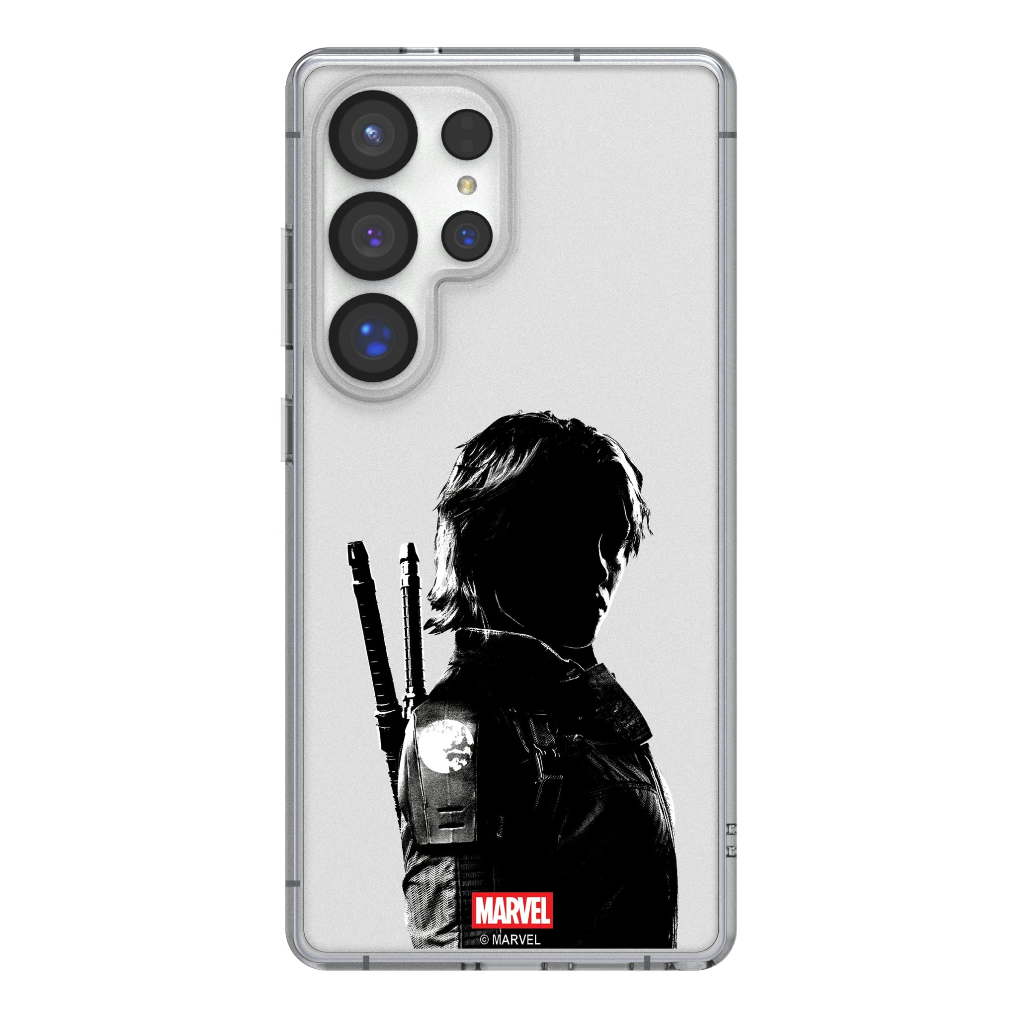 Marvel Thunderbolts Badge Galaxy Clear Phone Case for Samsung Galaxy