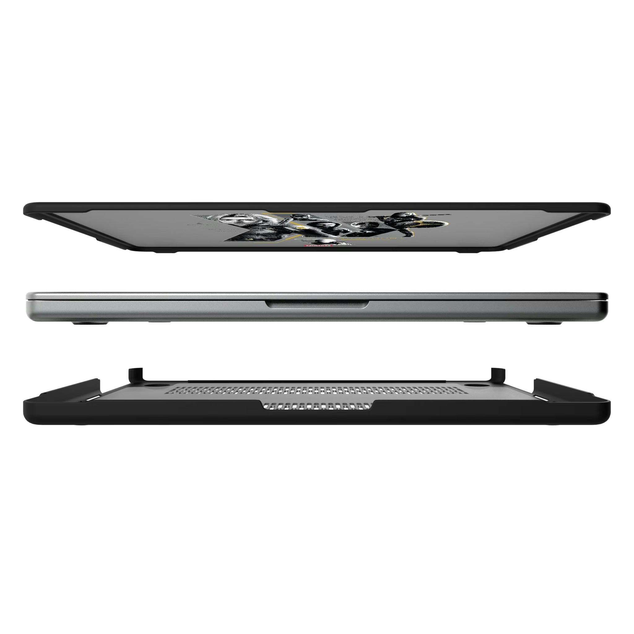 Marvel Thunderbolts Badge MacBook Laptop Case for Apple MacBook#Device_MacBook Pro (14-inch, 2021) / MacBook Pro (14-inch, 2023) / MacBook Pro (14-inch, 2024)