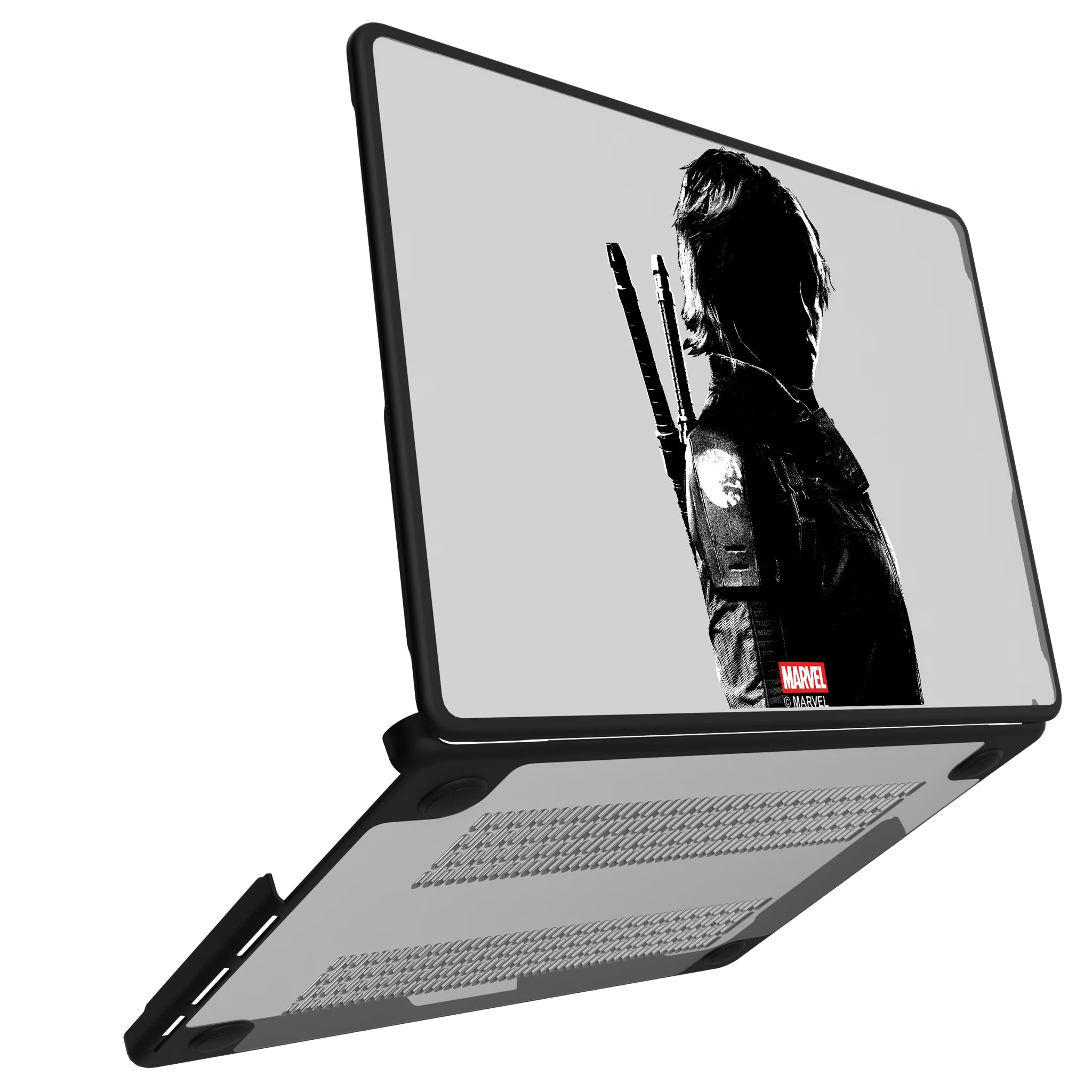 Marvel Thunderbolts Badge MacBook Laptop Case for Apple MacBook#Device_MacBook Pro (14-inch, 2021) / MacBook Pro (14-inch, 2023) / MacBook Pro (14-inch, 2024)