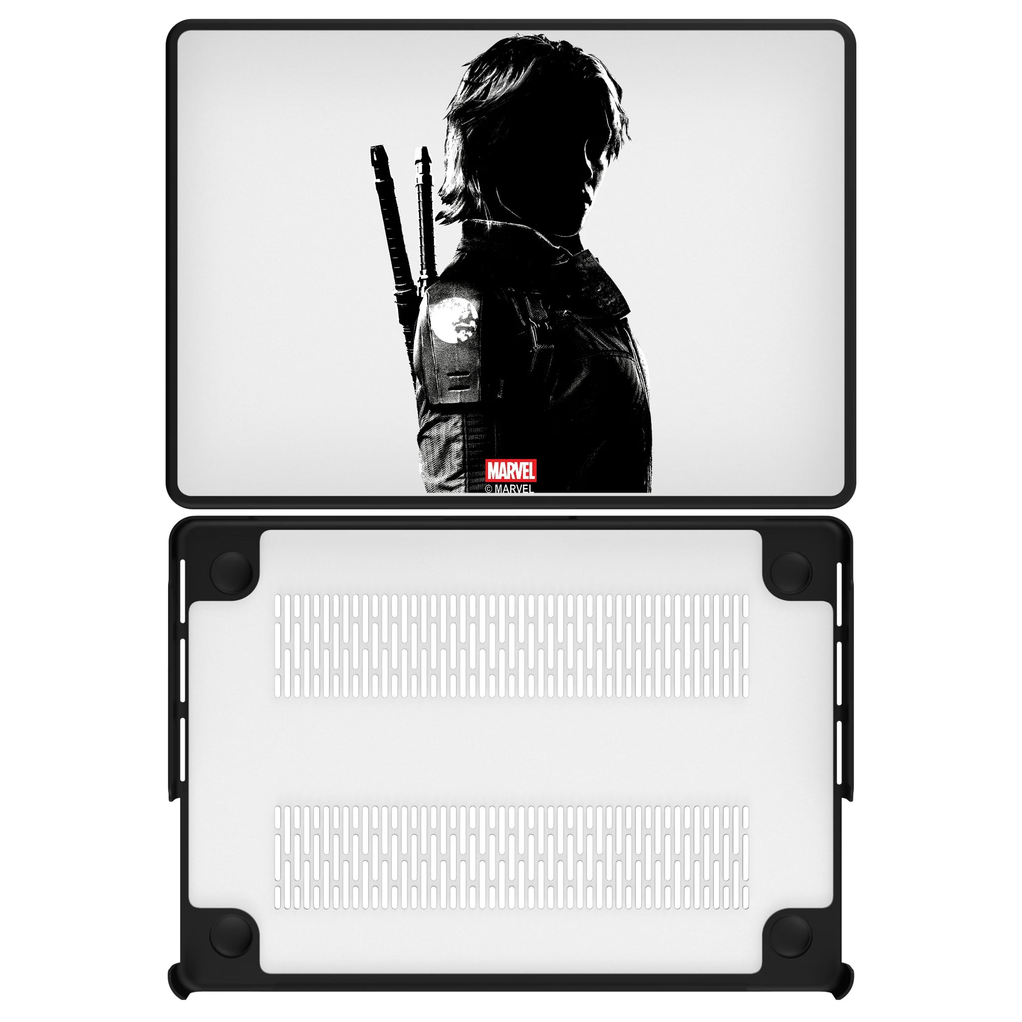 Marvel Thunderbolts Badge MacBook Laptop Case for Apple MacBook#Device_MacBook Pro (14-inch, 2021) / MacBook Pro (14-inch, 2023) / MacBook Pro (14-inch, 2024)
