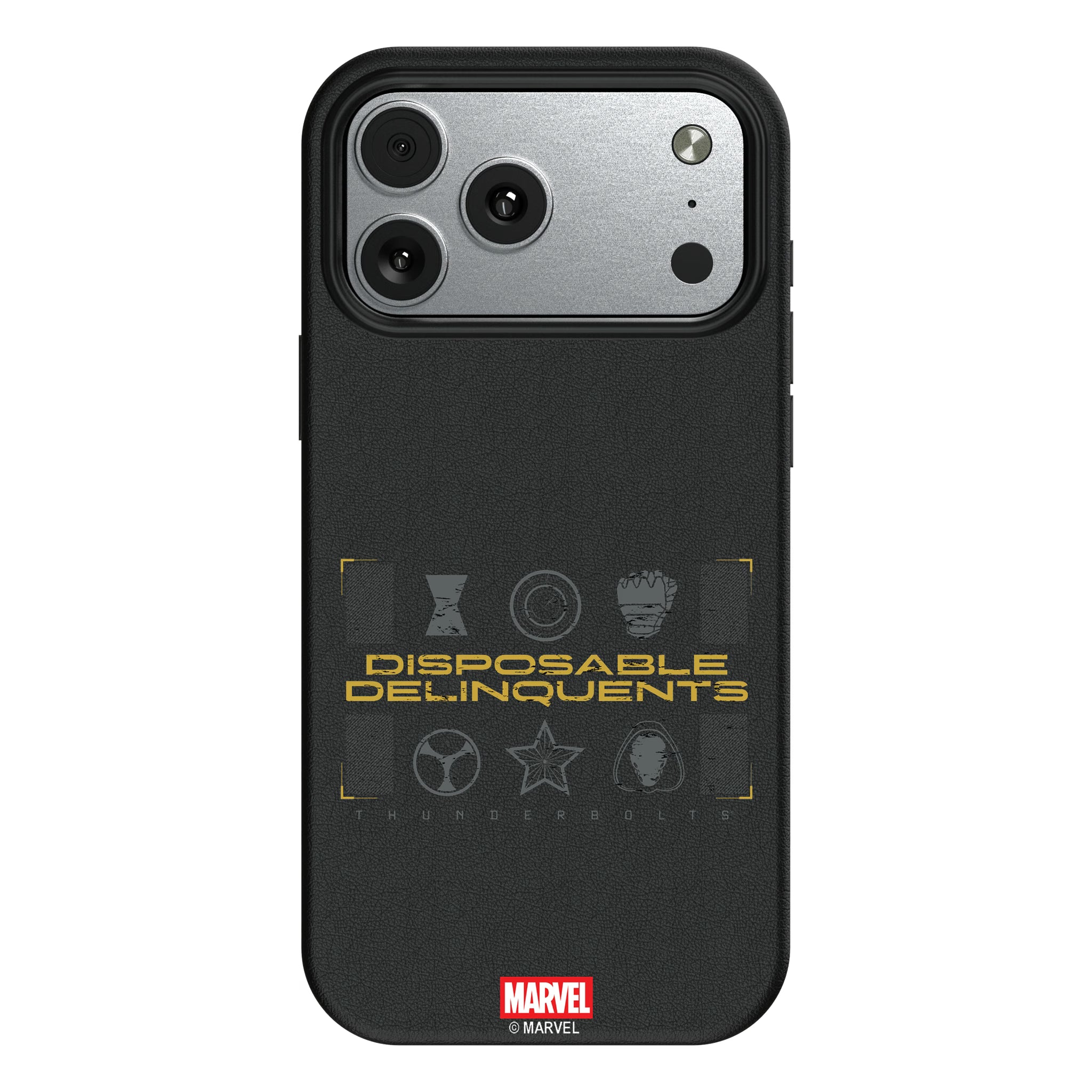 Marvel Thunderbolts Badge iPhone MagSafe Compatible Phone Case for Apple iPhone#Device_iPhone 17 Pro Max