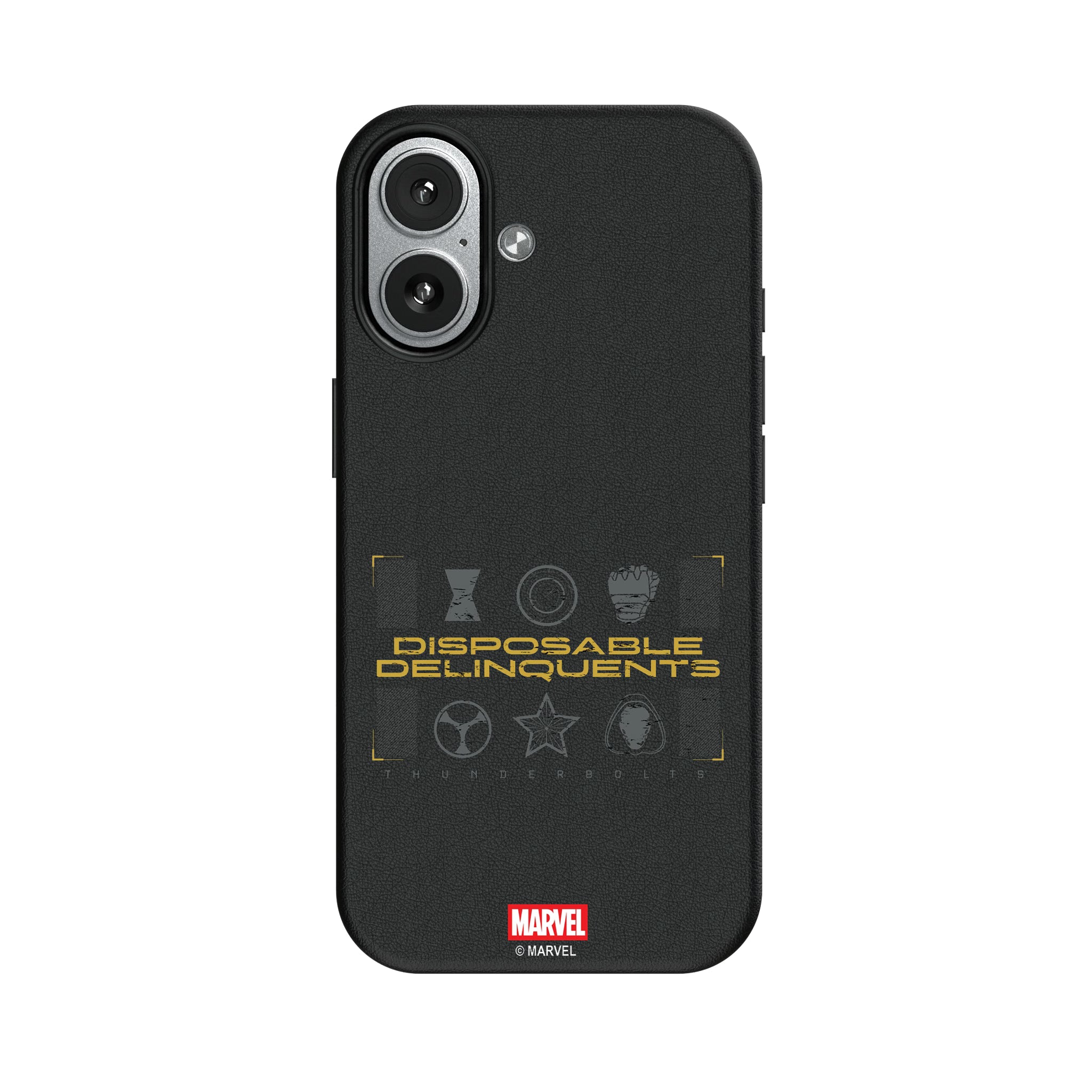 Marvel Thunderbolts Badge iPhone MagSafe Compatible Phone Case for Apple iPhone#Device_iPhone 17