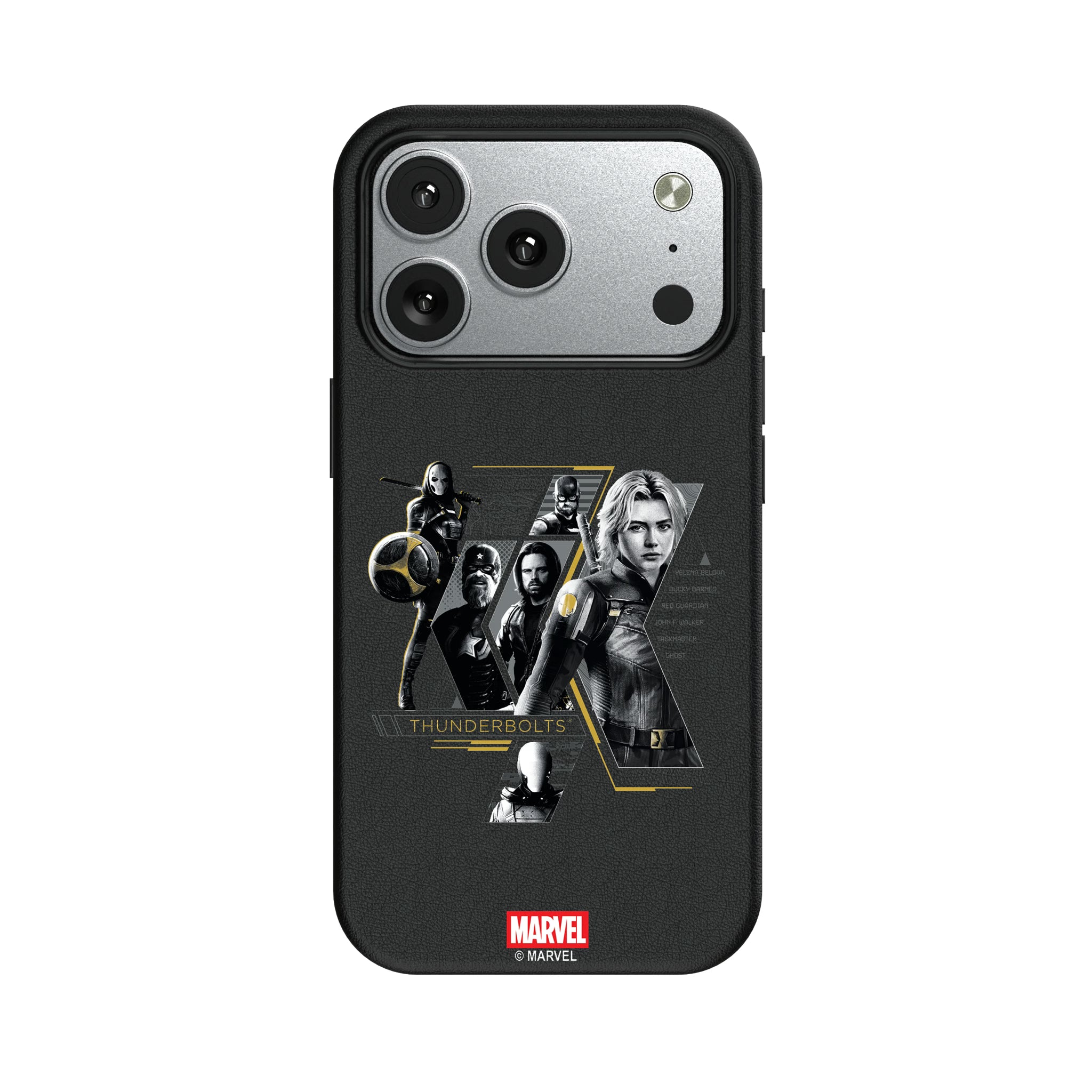 Marvel Thunderbolts Badge iPhone MagSafe Compatible Phone Case for Apple iPhone#Device_iPhone 17 Pro