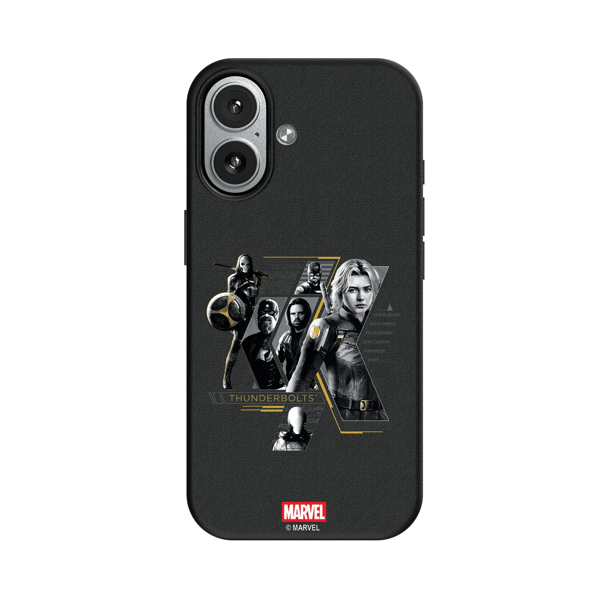 Marvel Thunderbolts Badge iPhone MagSafe Compatible Phone Case for Apple iPhone#Device_iPhone 17