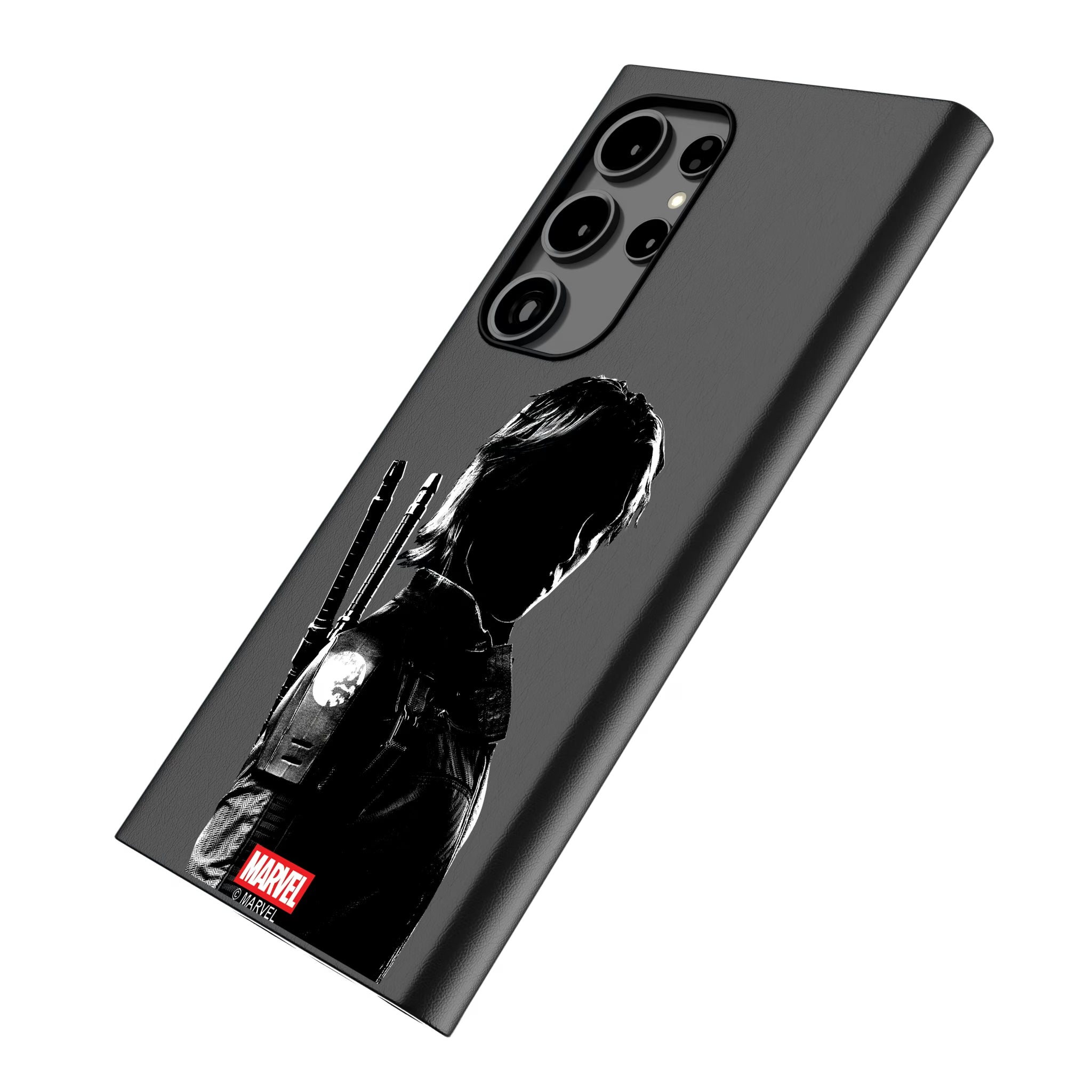 Marvel Thunderbolts Badge Galaxy MagSafe Compatible Phone Case for Samsung Galaxy - Isometric View