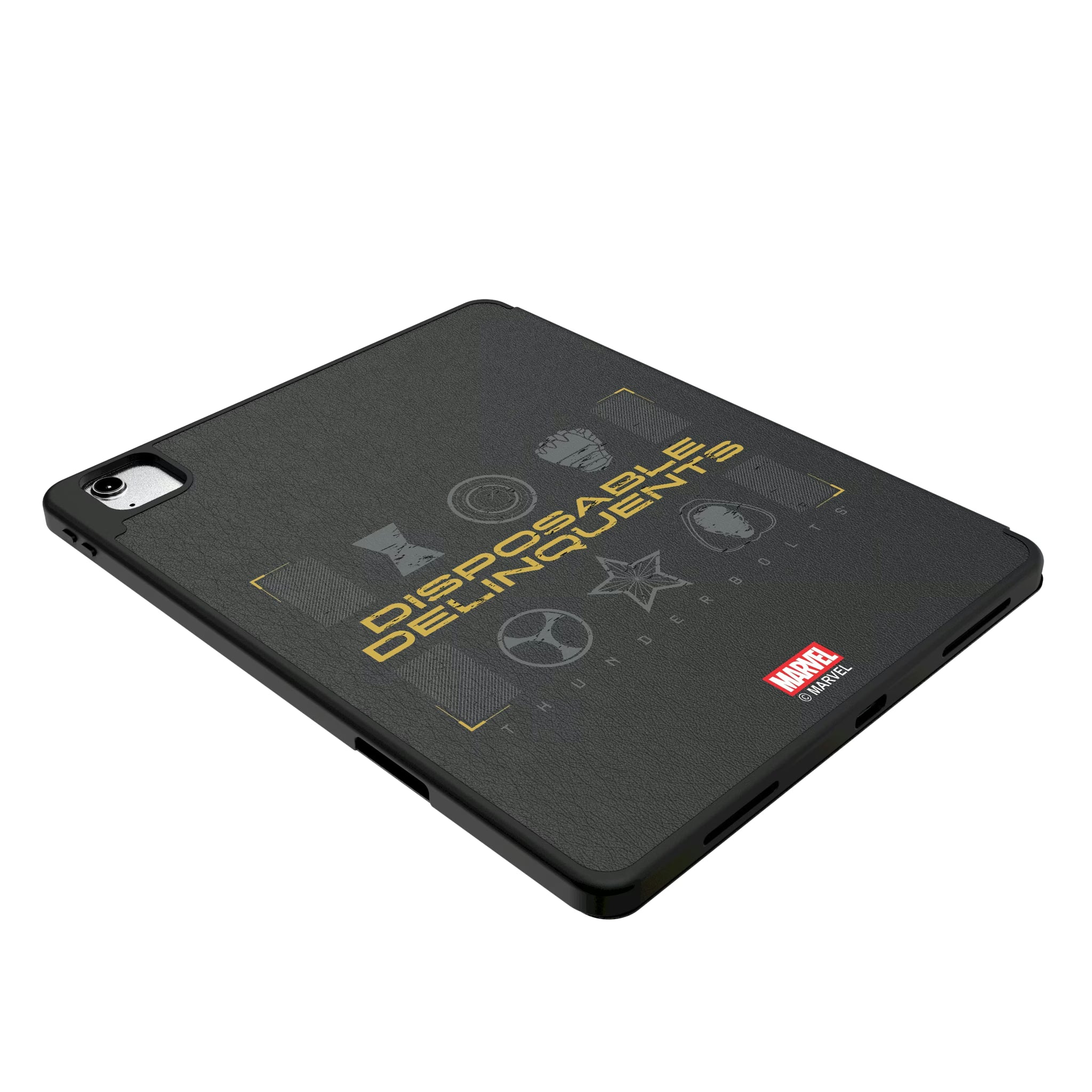 Marvel Thunderbolts Badge iPad Tablet Case for Apple iPad - Isometric View
