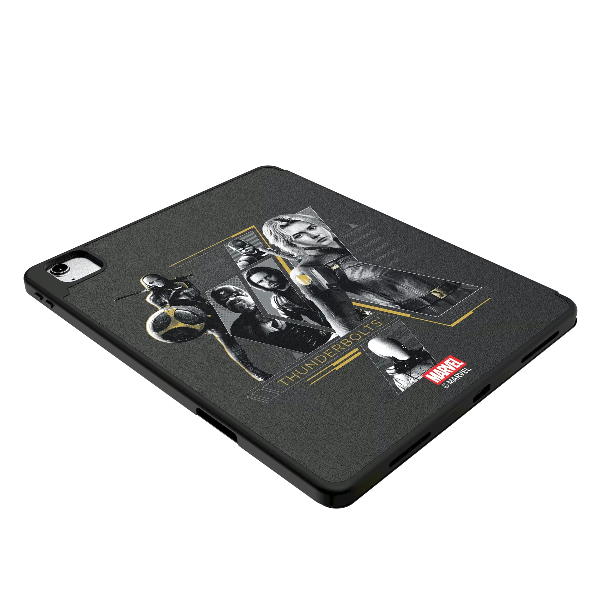 Marvel Thunderbolts Badge iPad Tablet Case for Apple iPad - Isometric View