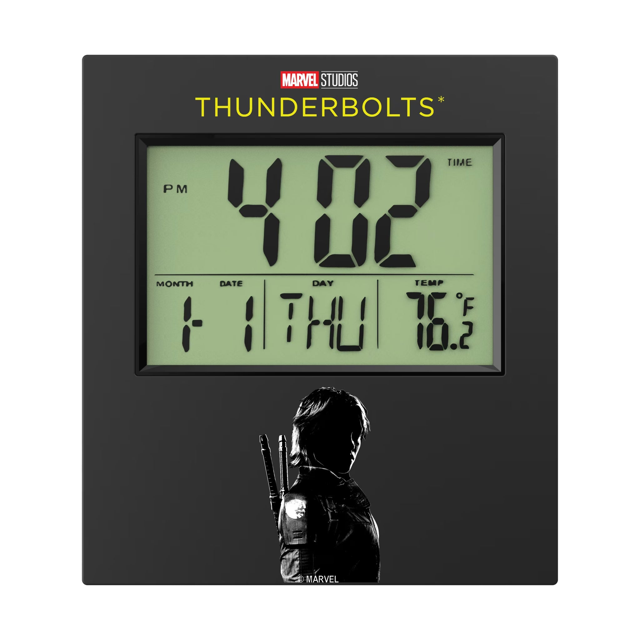 Marvel Thunderbolts Badge Wall Clock