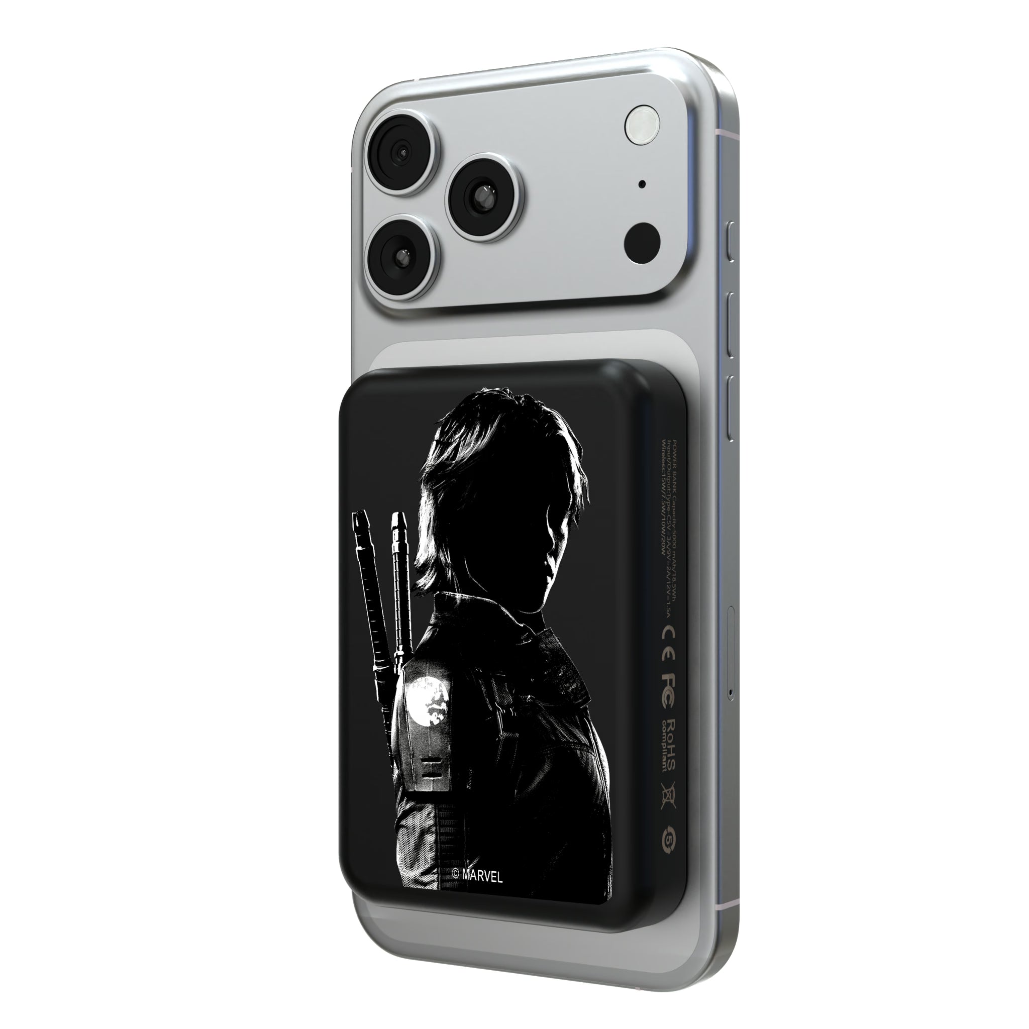 Marvel Thunderbolts Badge Wireless Mag Power Bank
