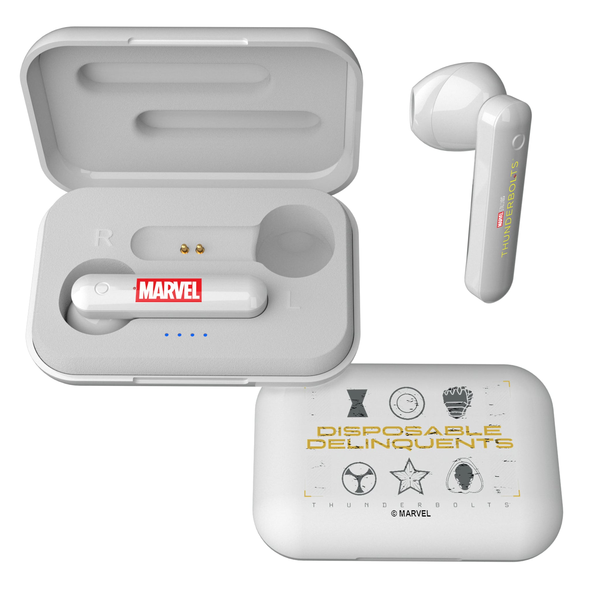 Marvel Thunderbolts Badge Wireless TWS Earbuds