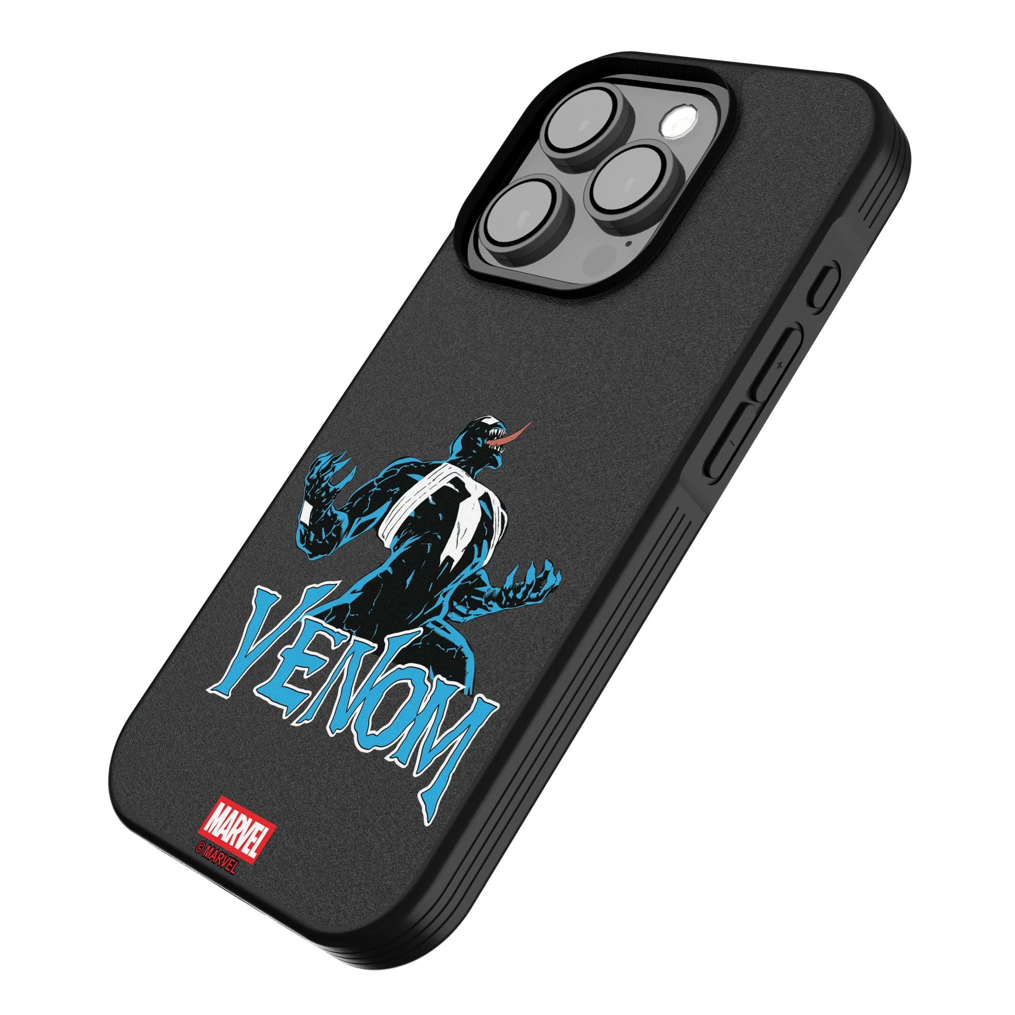 Marvel Venom Badge iPhone Bump Phone Case for Apple iPhone - Isometric View