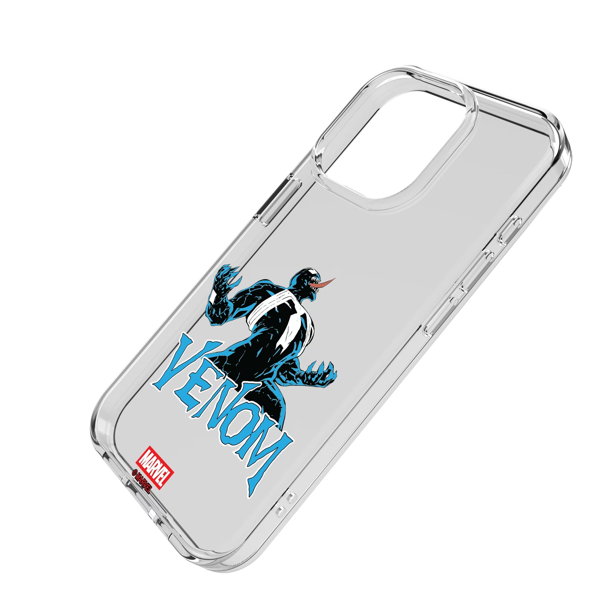 Marvel Venom Badge iPhone Clear Phone Case for Apple iPhone - Isometric View