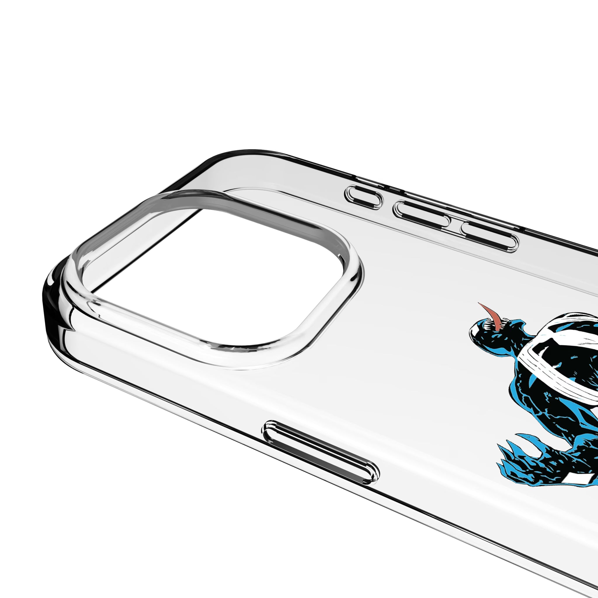 Marvel Venom Badge iPhone Clear Phone Case for Apple iPhone - Detail