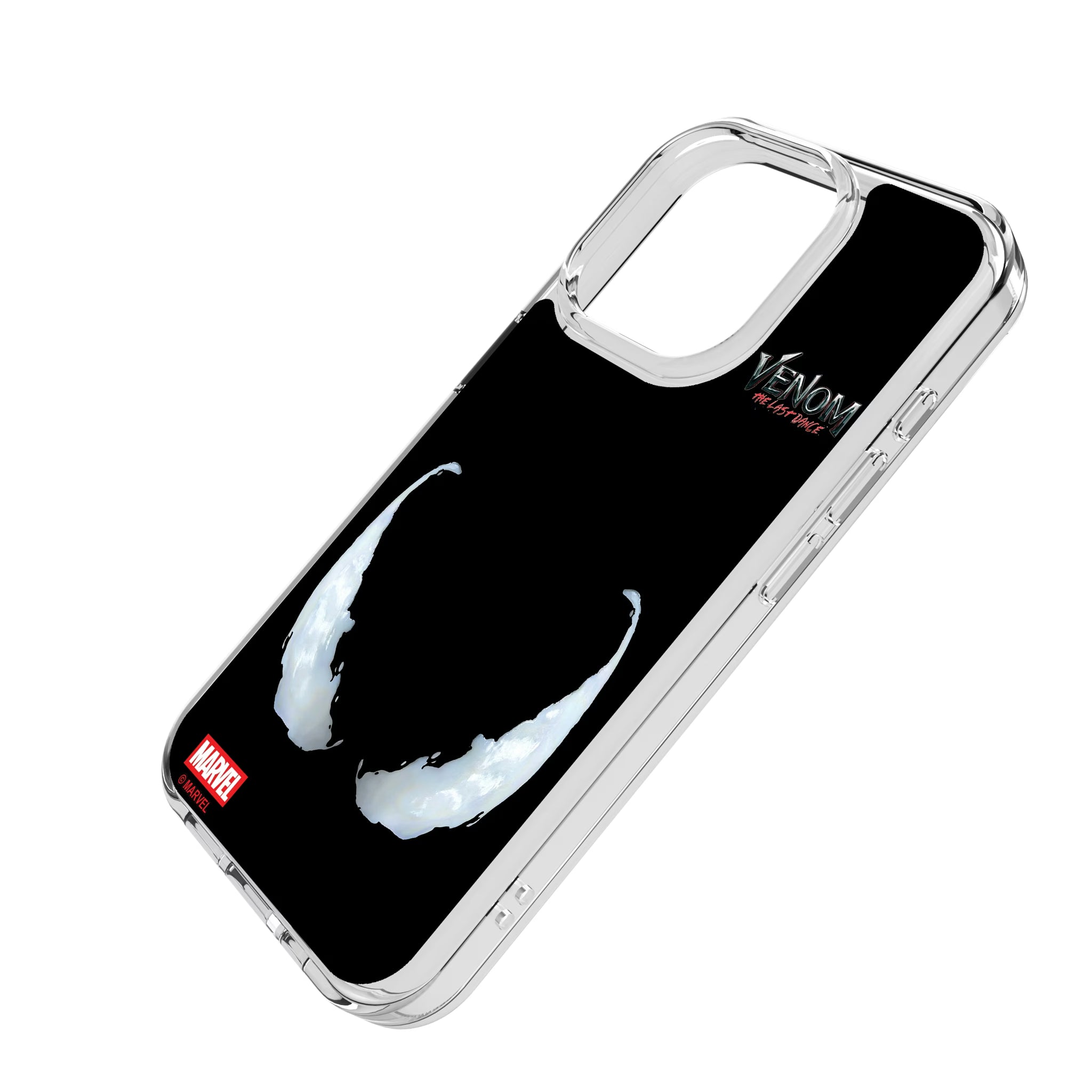 Marvel Venom Badge iPhone Clear Phone Case for Apple iPhone - Isometric View