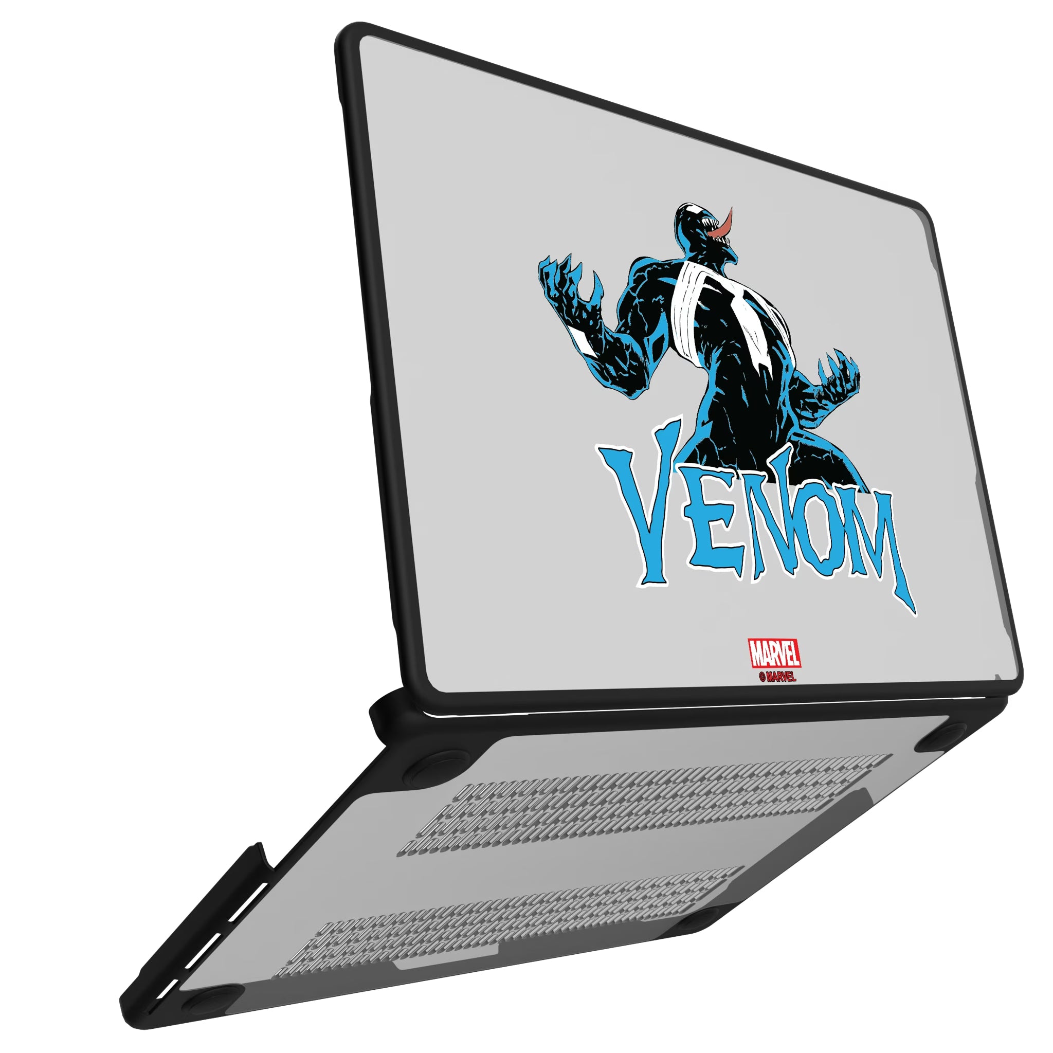 Marvel Venom Badge MacBook Laptop Case for Apple MacBook#Device_MacBook Pro (14-inch, 2021) / MacBook Pro (14-inch, 2023) / MacBook Pro (14-inch, 2024)