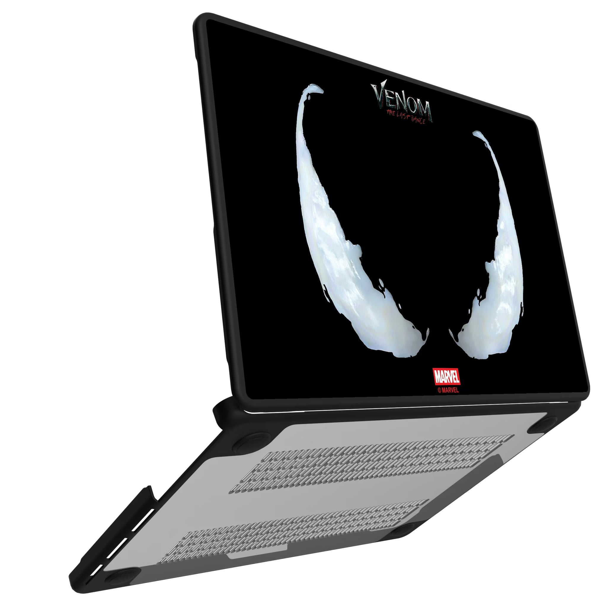 Marvel Venom Badge MacBook Laptop Case for Apple MacBook#Device_MacBook Pro (14-inch, 2021) / MacBook Pro (14-inch, 2023) / MacBook Pro (14-inch, 2024)