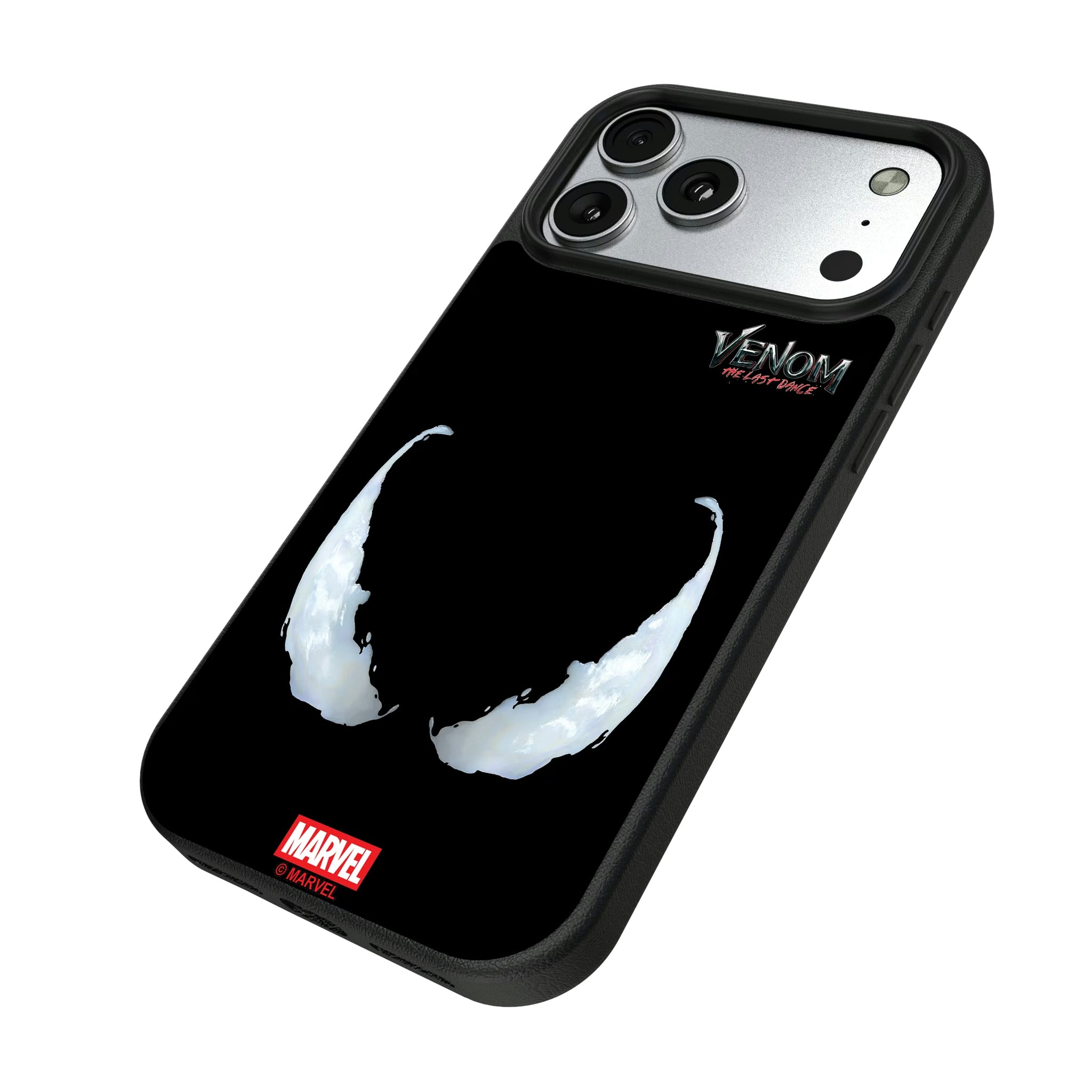 Marvel Venom Badge iPhone MagSafe Compatible Phone Case for Apple iPhone - Isometric View#Device_iPhone 17 Pro Max