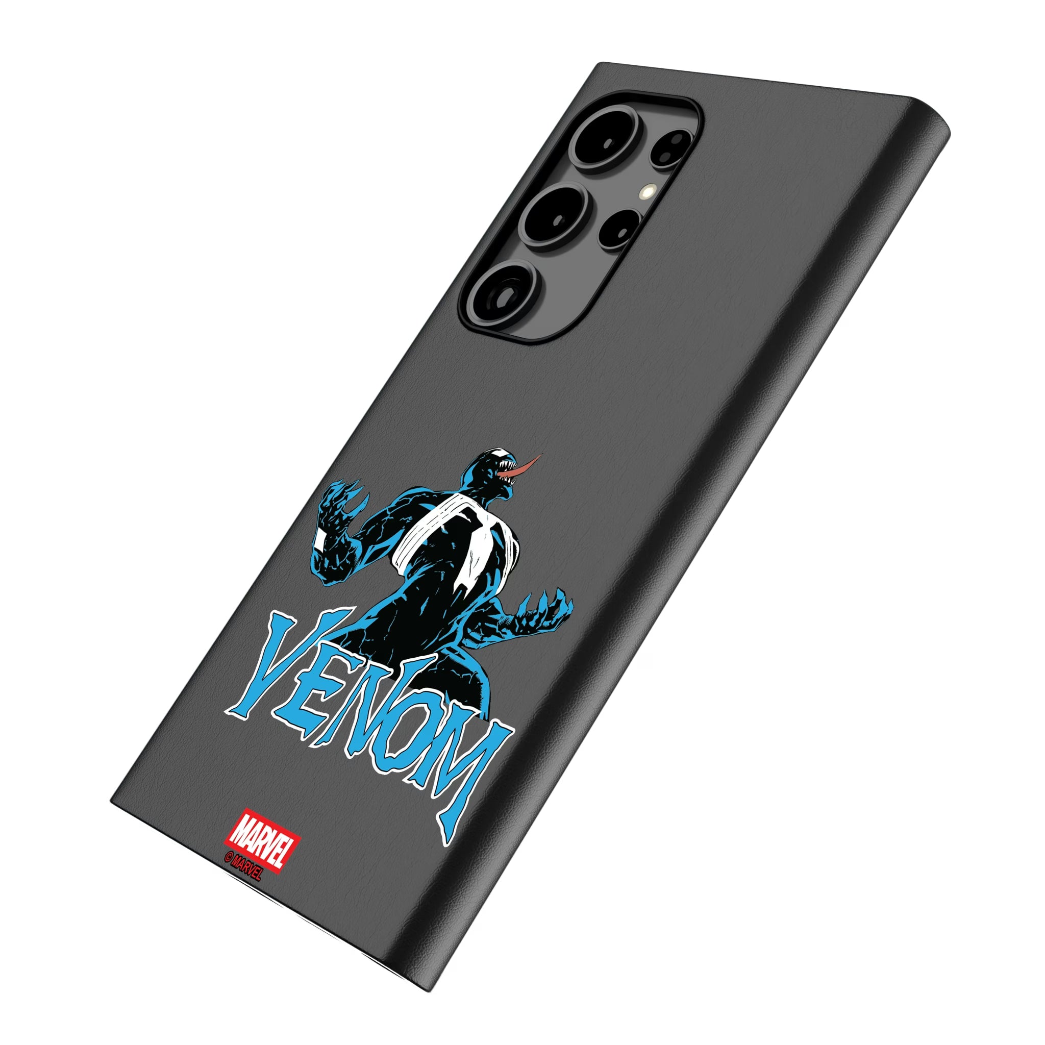Marvel Venom Badge Galaxy MagSafe Compatible Phone Case for Samsung Galaxy - Isometric View