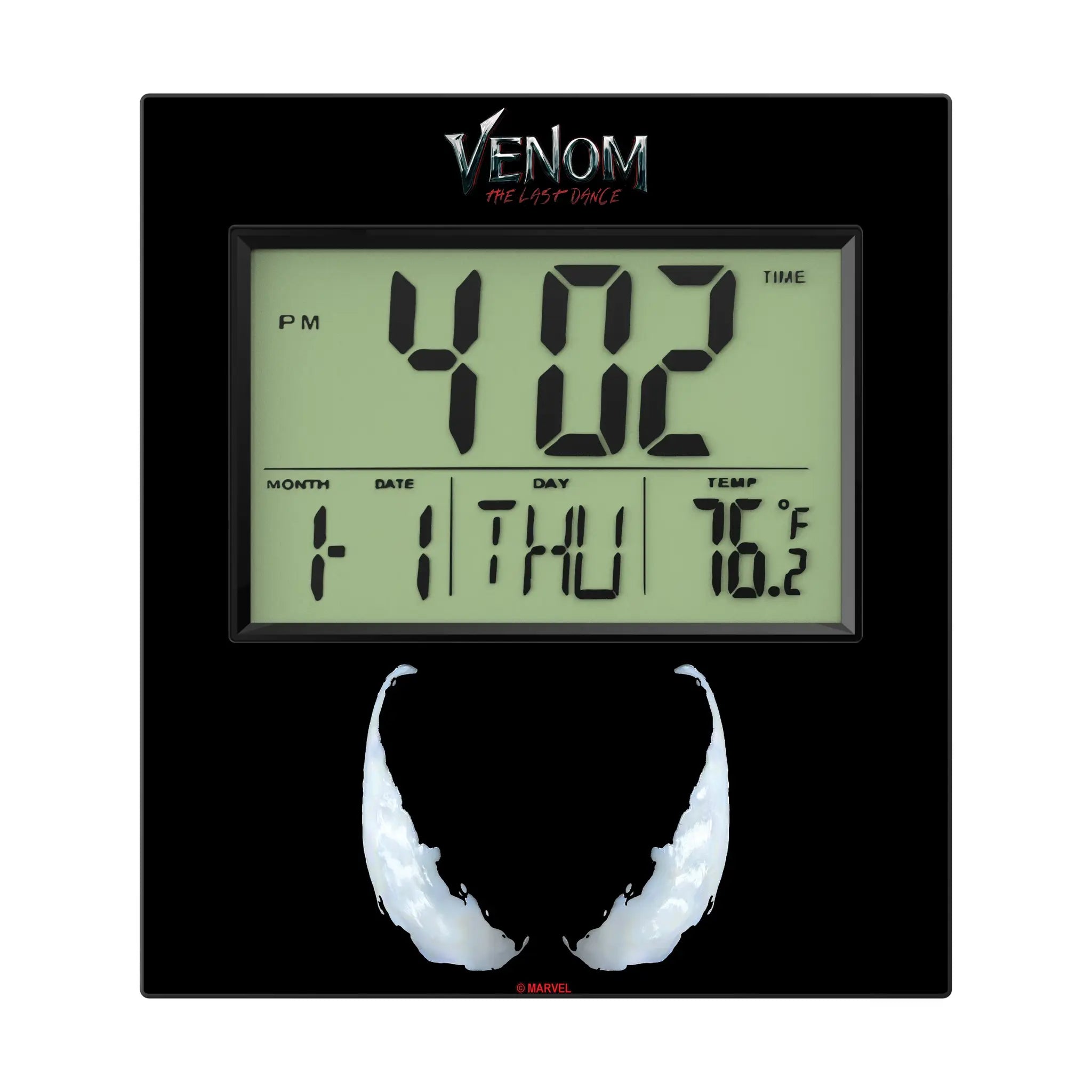 Marvel Venom Badge Wall Clock
