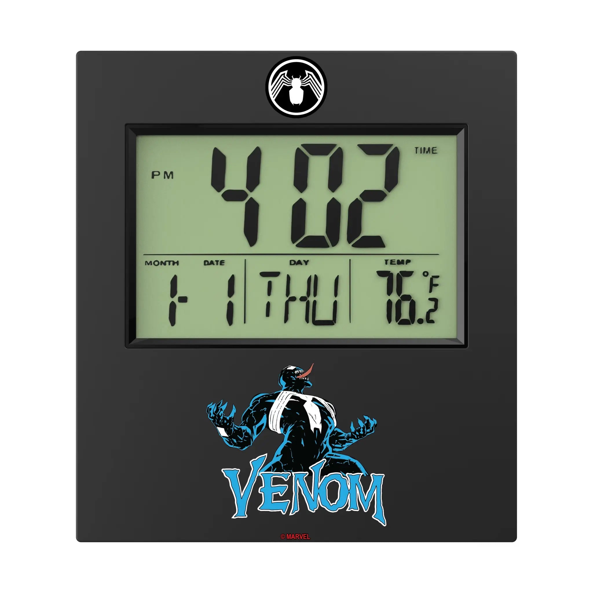 Marvel Venom Badge Wall Clock