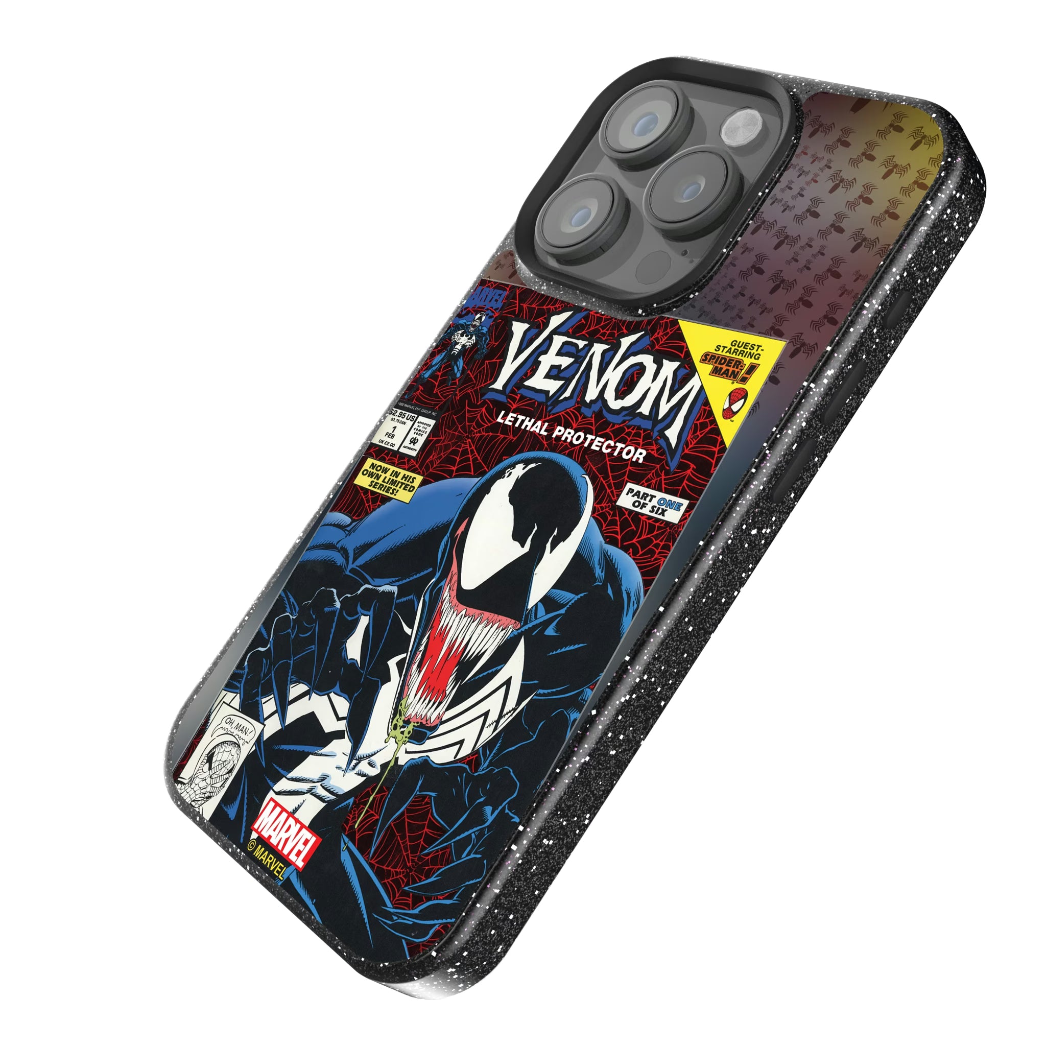 Marvel Venom Classic Cover iPhone Bling Phone Case for Apple iPhone - Isometric View