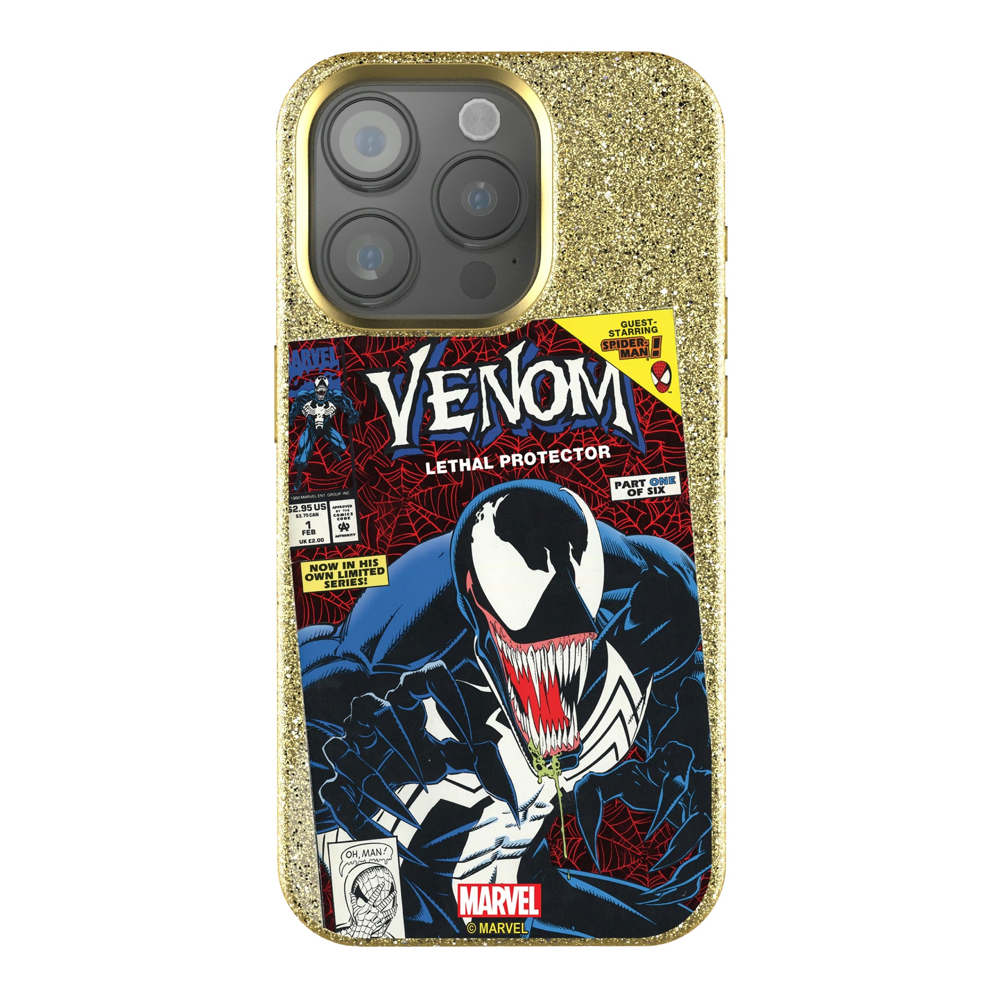 Marvel Venom Classic Cover iPhone Bling Phone Case for Apple iPhone