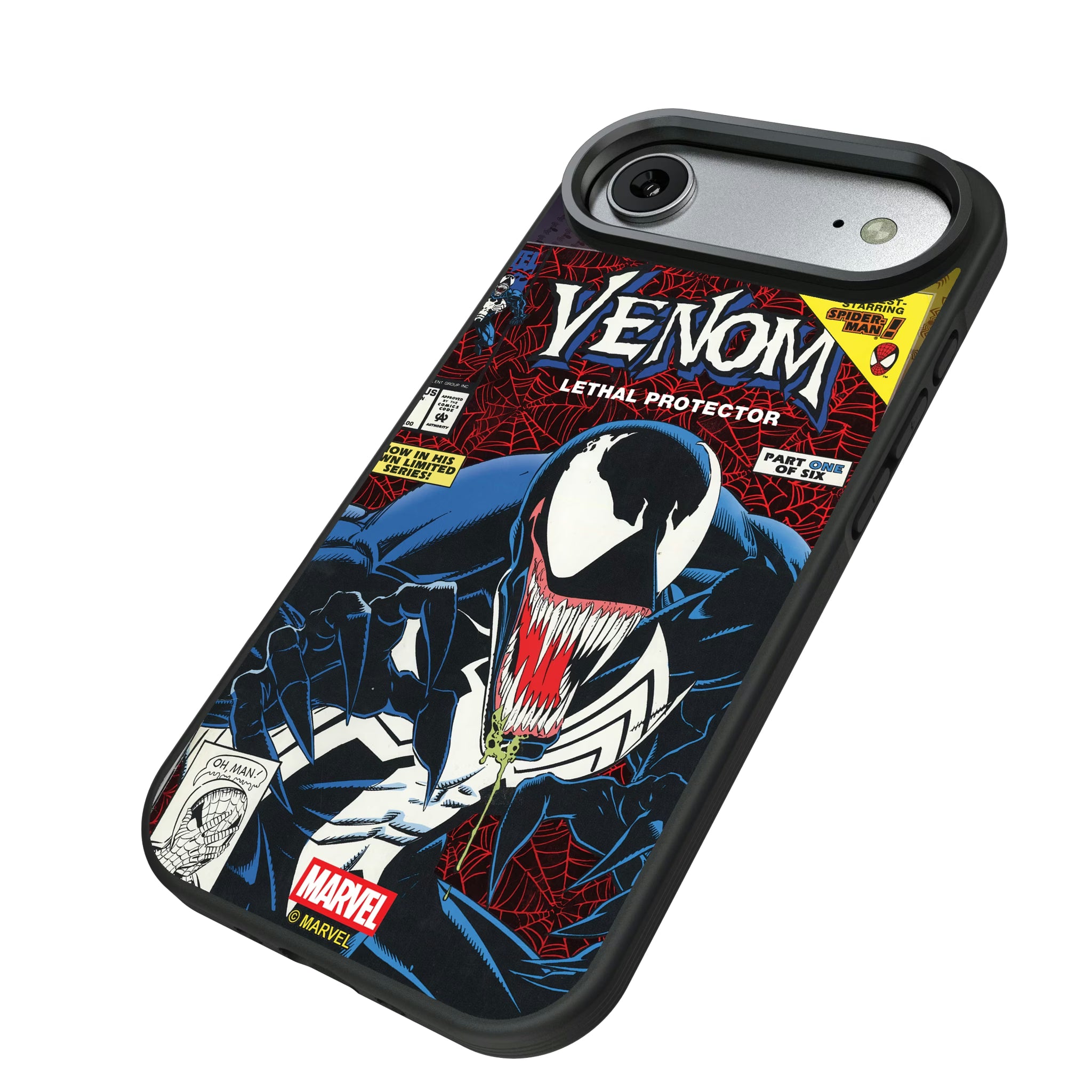 Marvel Venom Classic Cover iPhone Bump Phone Case for Apple iPhone - Isometric View#Device_iPhone Air