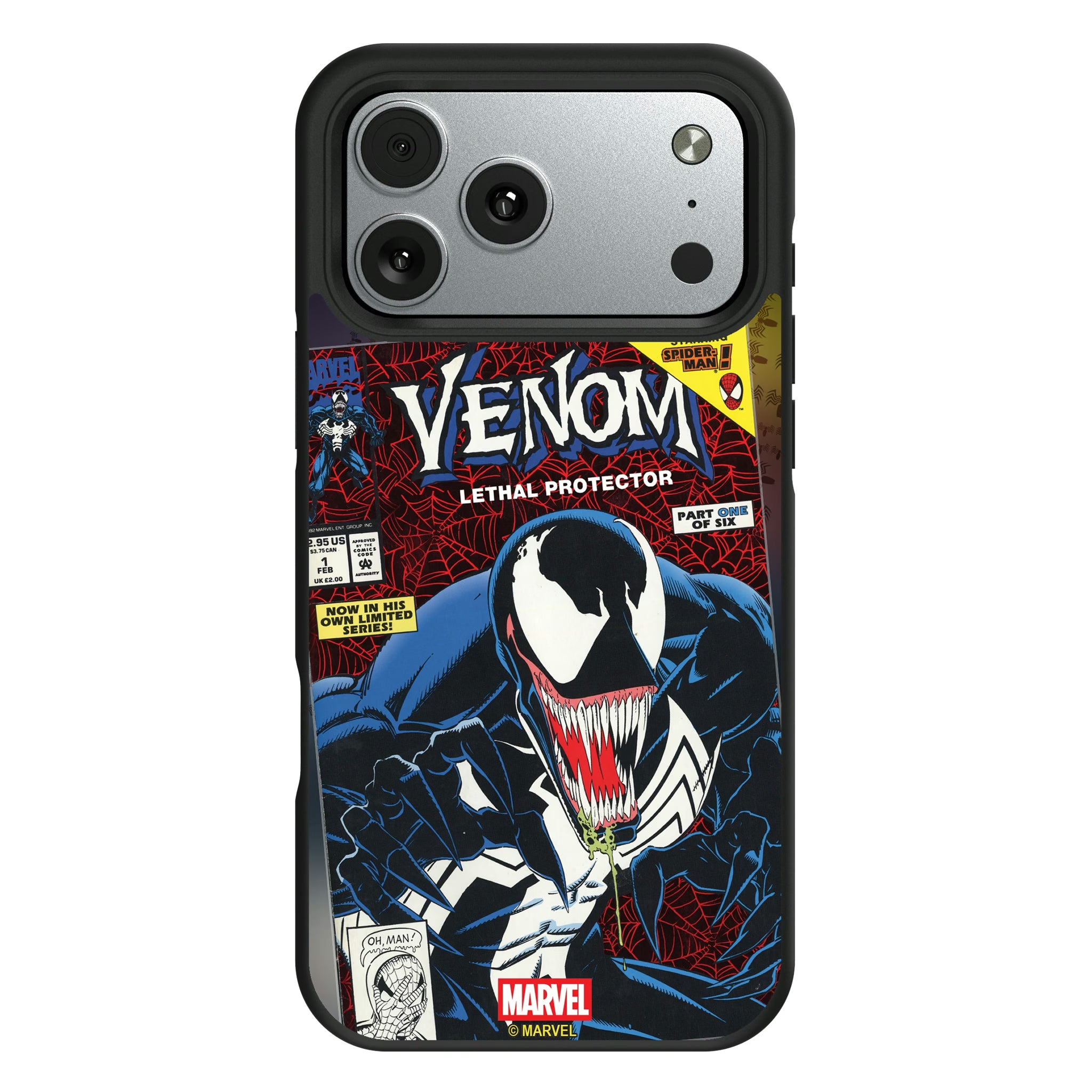 Marvel Venom Classic Cover iPhone Bump Phone Case for Apple iPhone#Device_iPhone 17 Pro Max