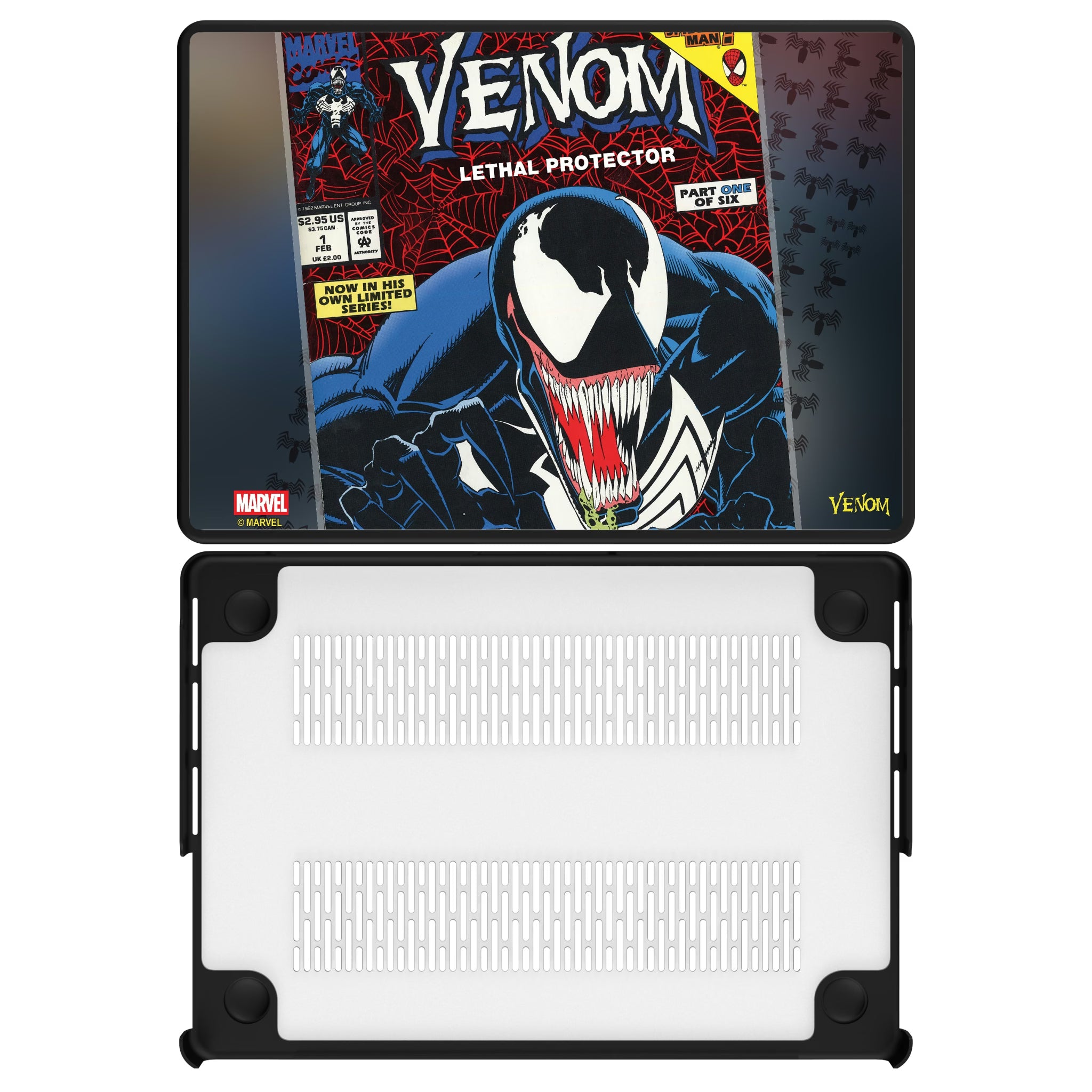 Marvel Venom Classic Cover MacBook Laptop Case for Apple MacBook#Device_MacBook Pro (14-inch, 2021) / MacBook Pro (14-inch, 2023) / MacBook Pro (14-inch, 2024)