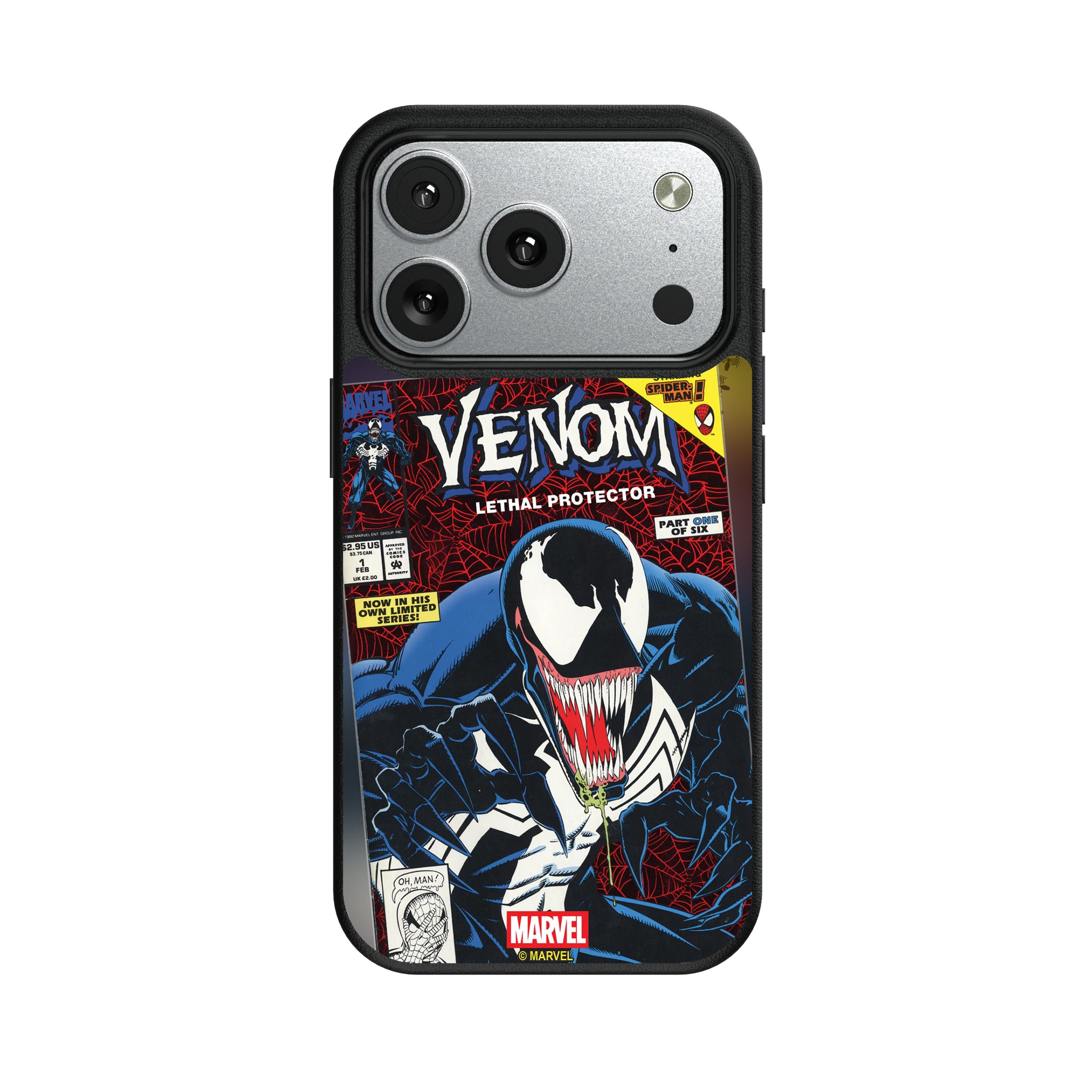 Marvel Venom Classic Cover iPhone MagSafe Compatible Phone Case for Apple iPhone#Device_iPhone 17 Pro