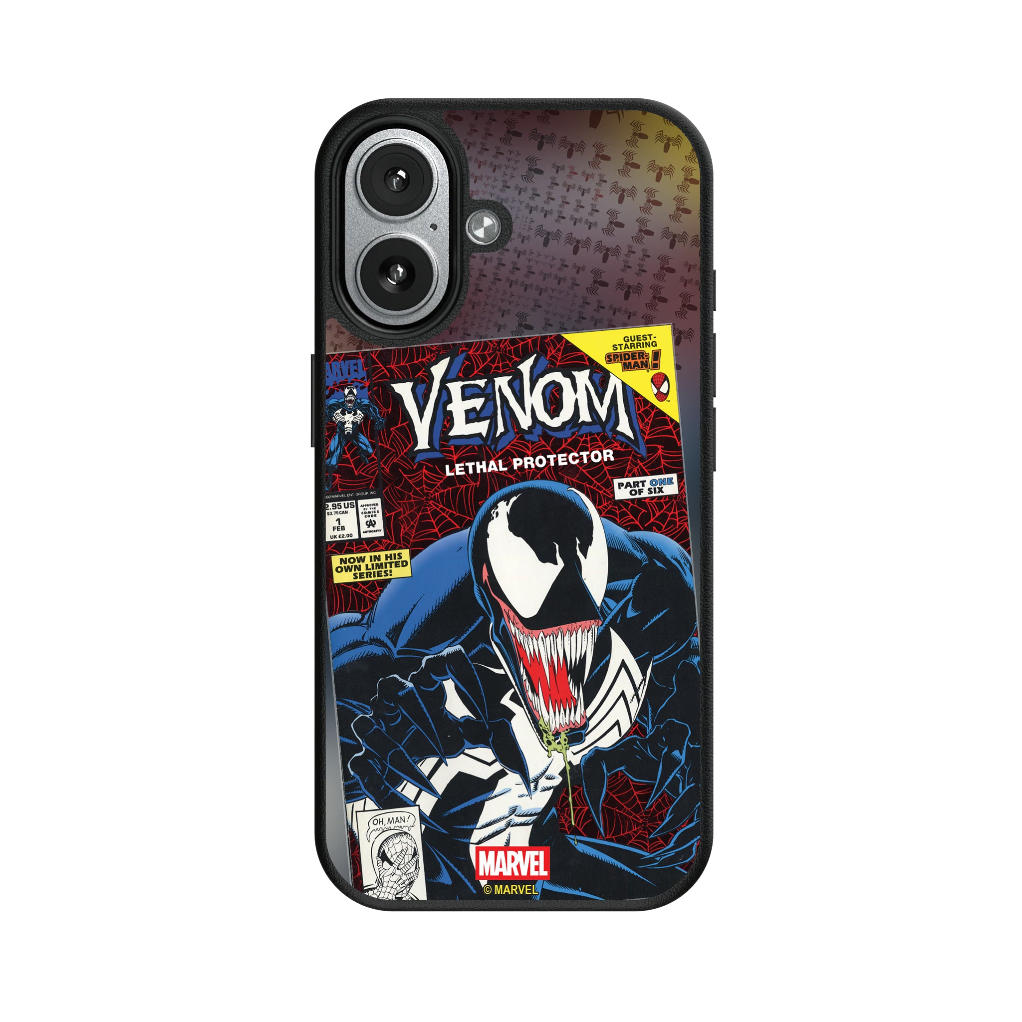 Marvel Venom Classic Cover iPhone MagSafe Compatible Phone Case for Apple iPhone#Device_iPhone 17