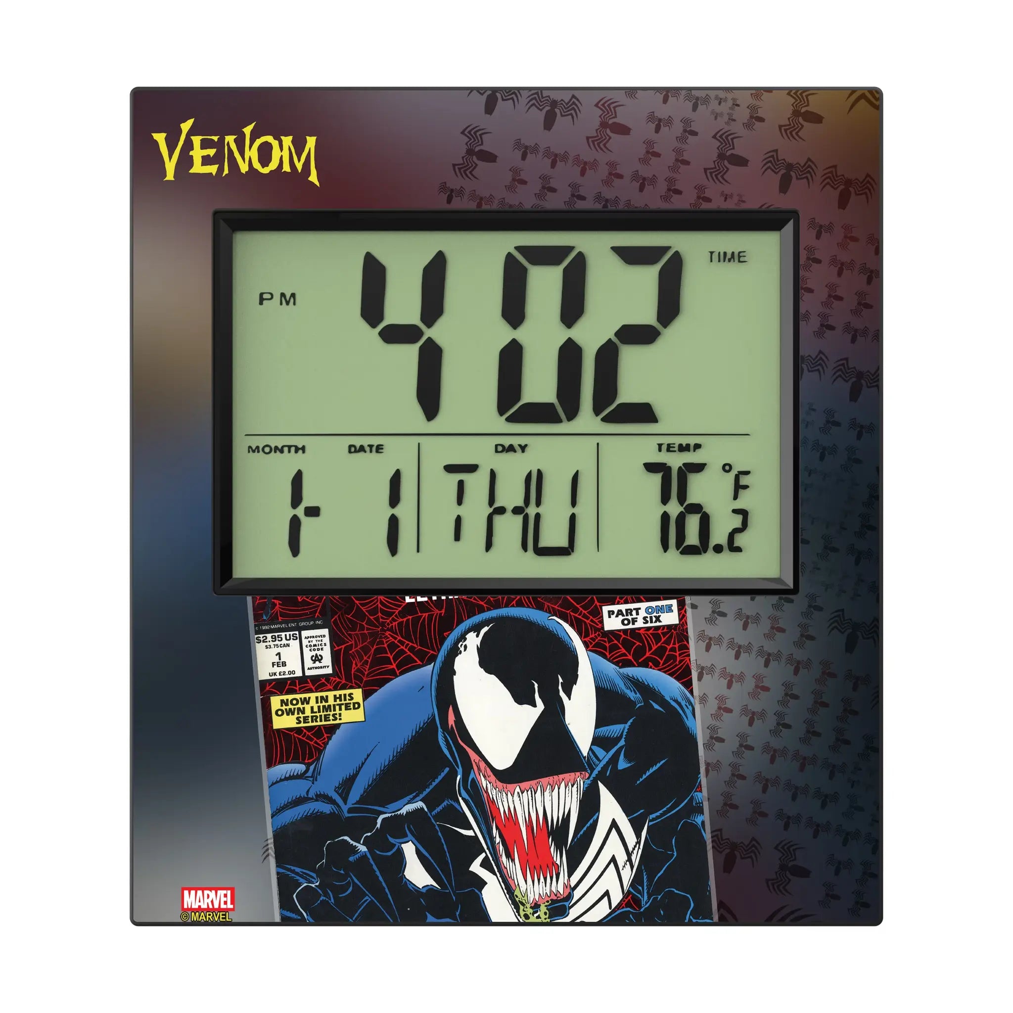 Marvel Venom Classic Cover Wall Clock