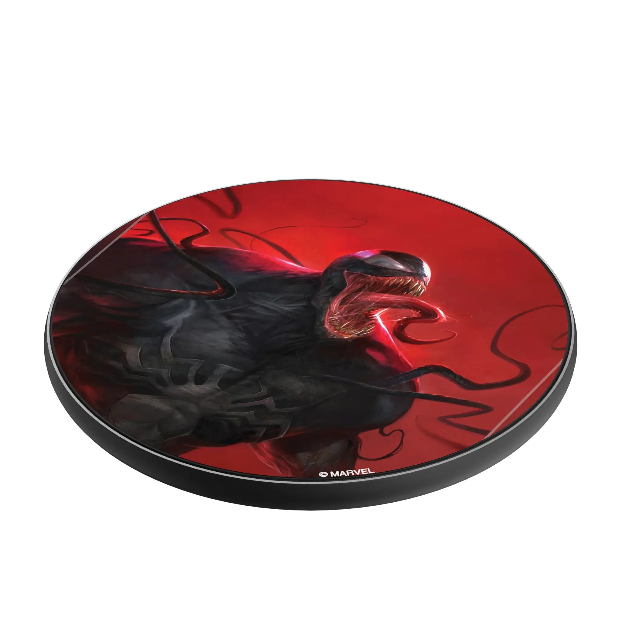 Marvel Venom Cover Art 15-Watt Wireless Charger - Isometric View